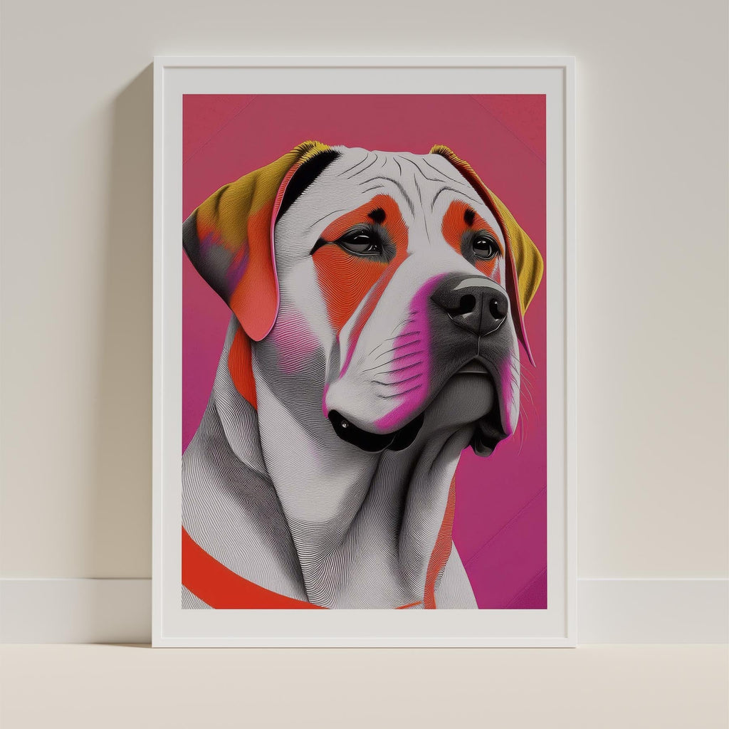 Dogue de Bordeaux Modern Pop Dog Series image 9