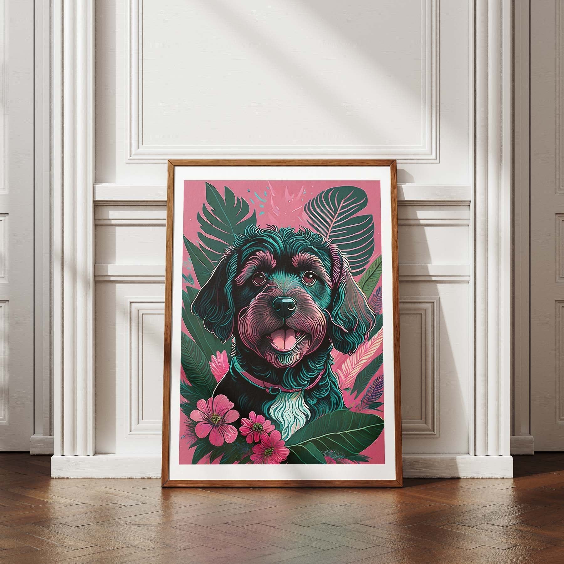 Cockapoo Flowery Dog image 4