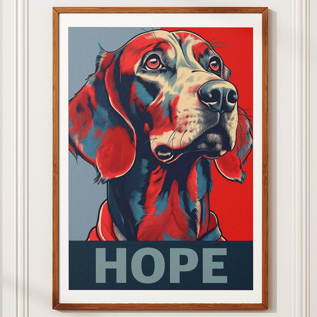 Irish Setter HOPE Series Inspired by the Obama Poster image 10