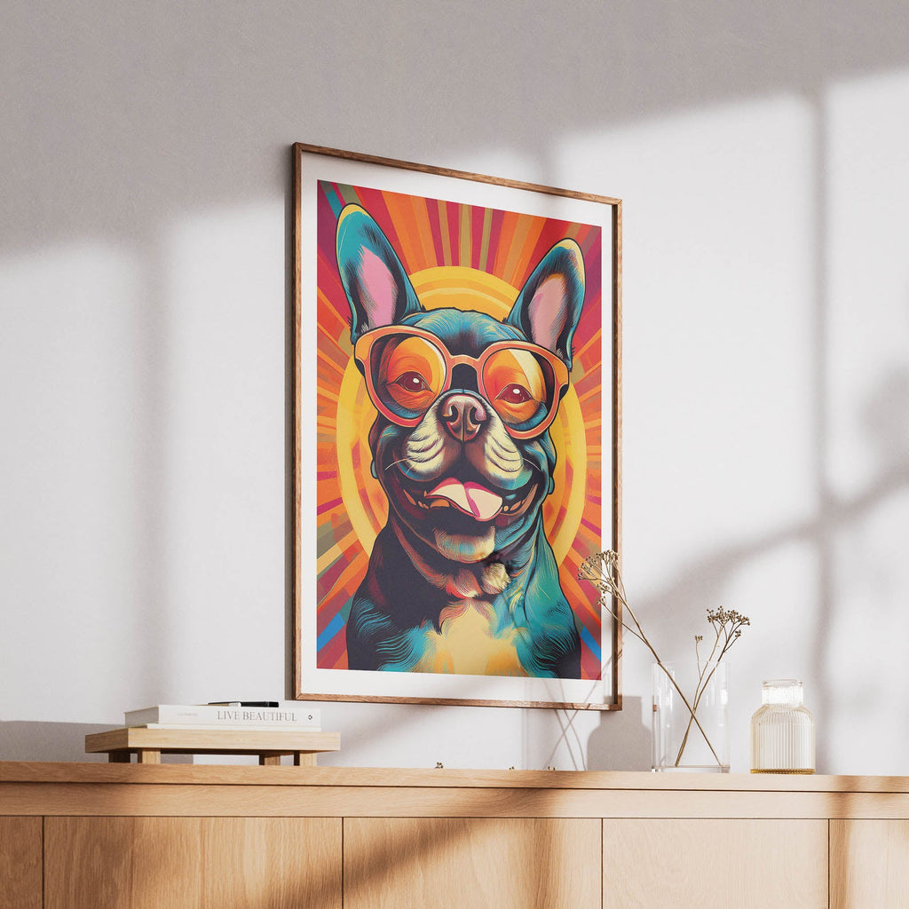French Bull Dog In Colourful Sunnies 9 image 6
