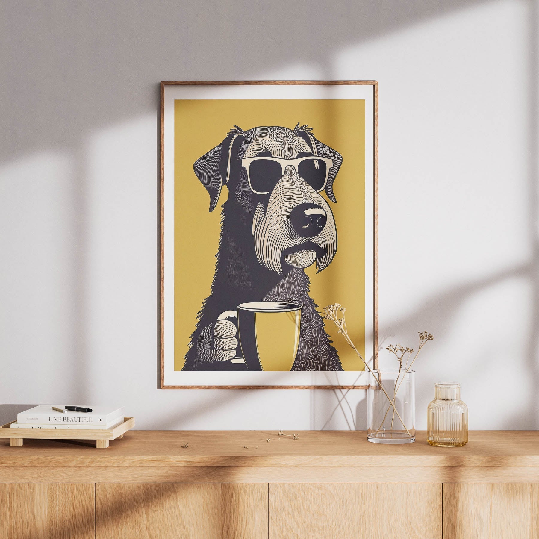 Wolfhound Chillin Coffee Dog image 8