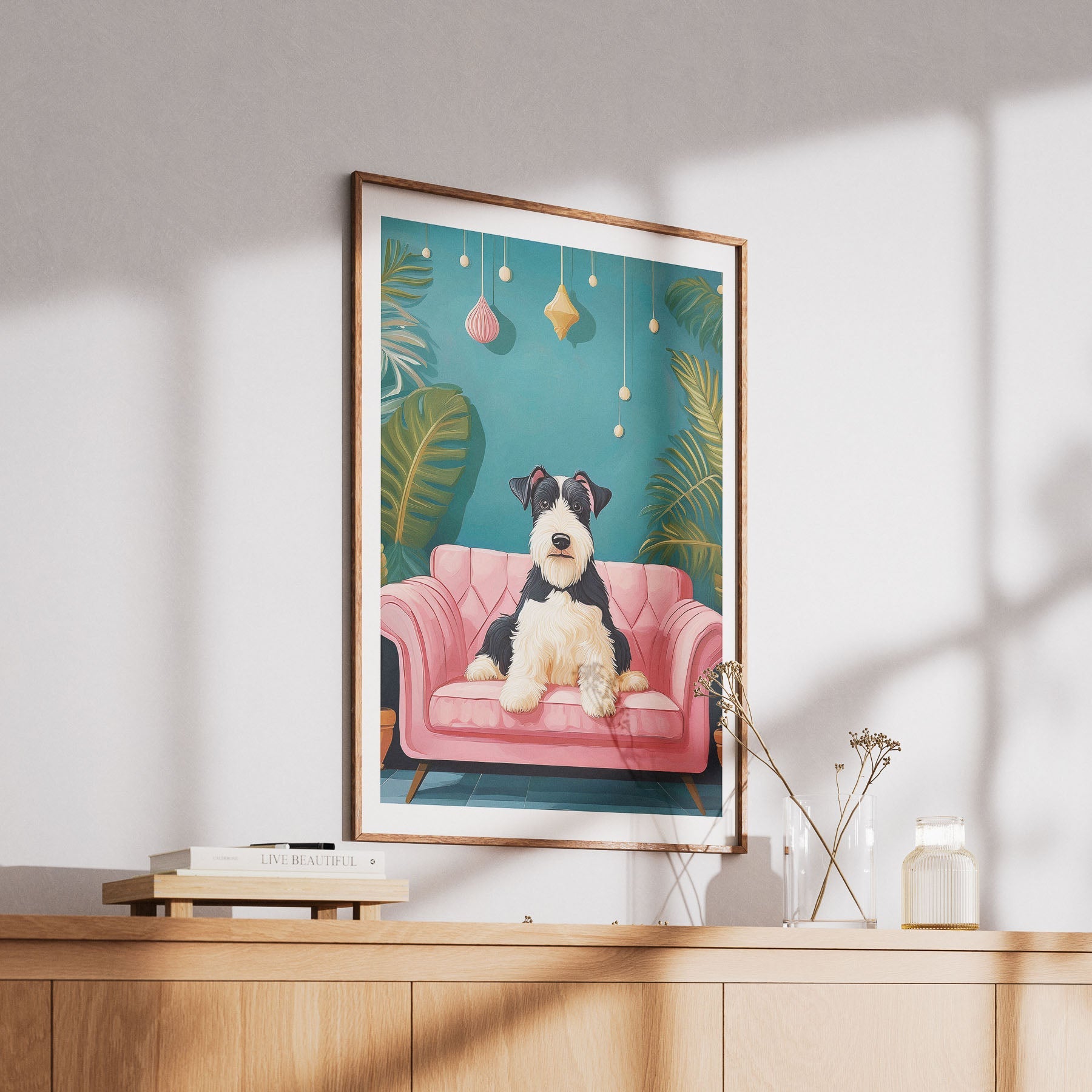 Fox Terrier  Just Lounging Around image 6