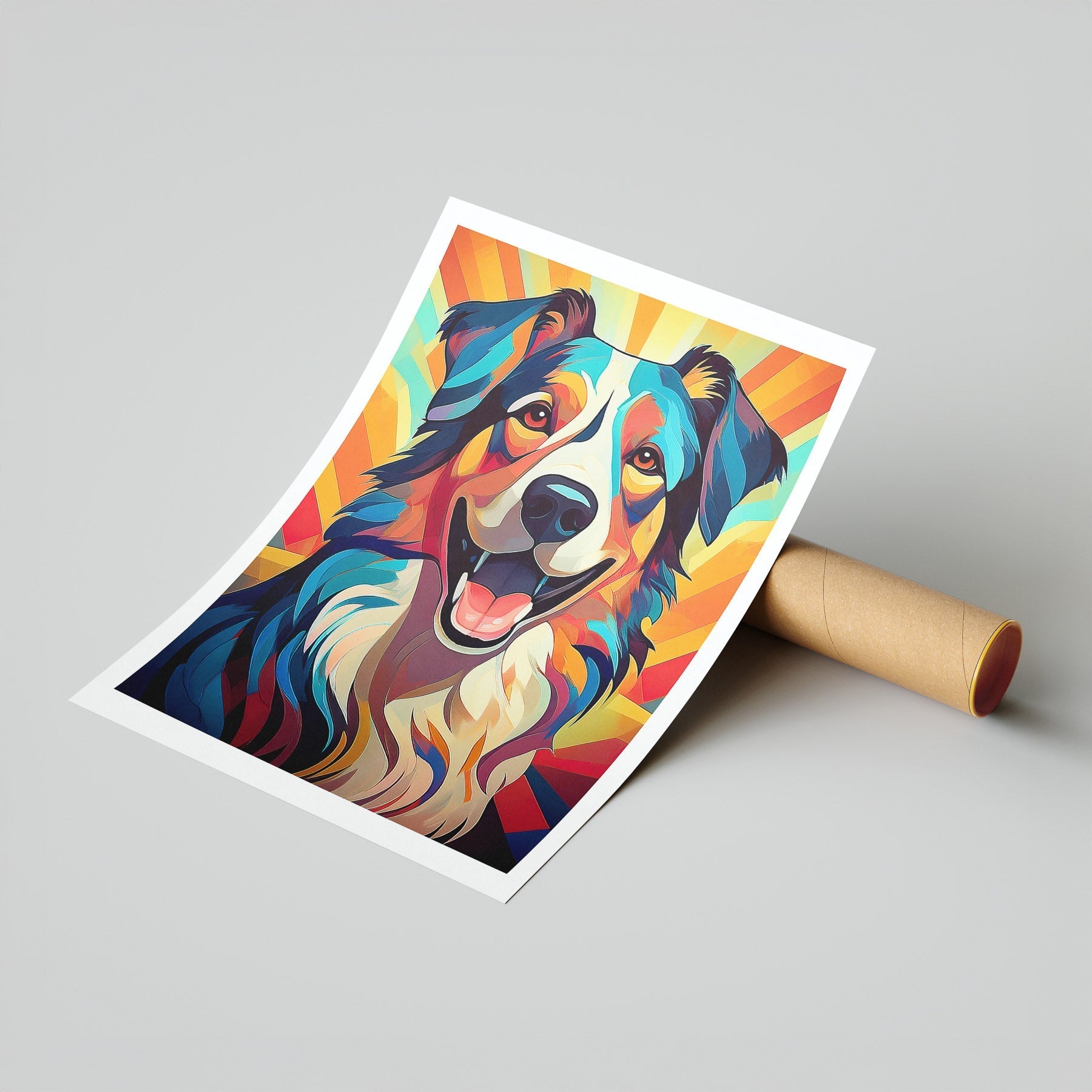 Border Collie Colour Graphics 6 image 7