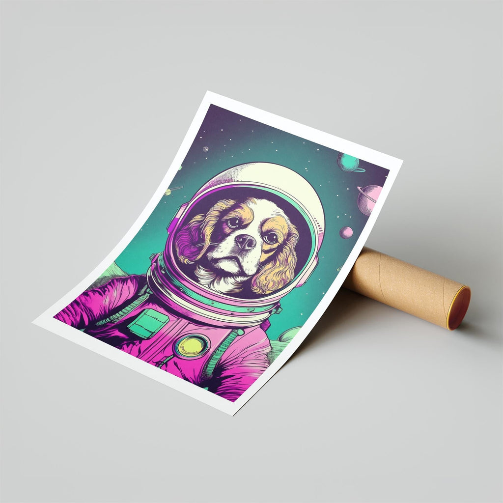 Cavalier Spaniel Space Dogs Series image 6