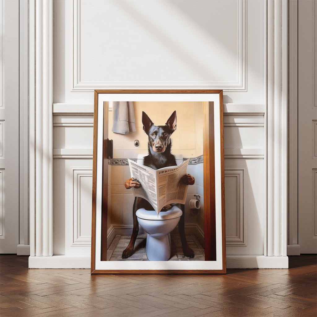 Kelpie Toilet Humour Dog Series 1 image 4