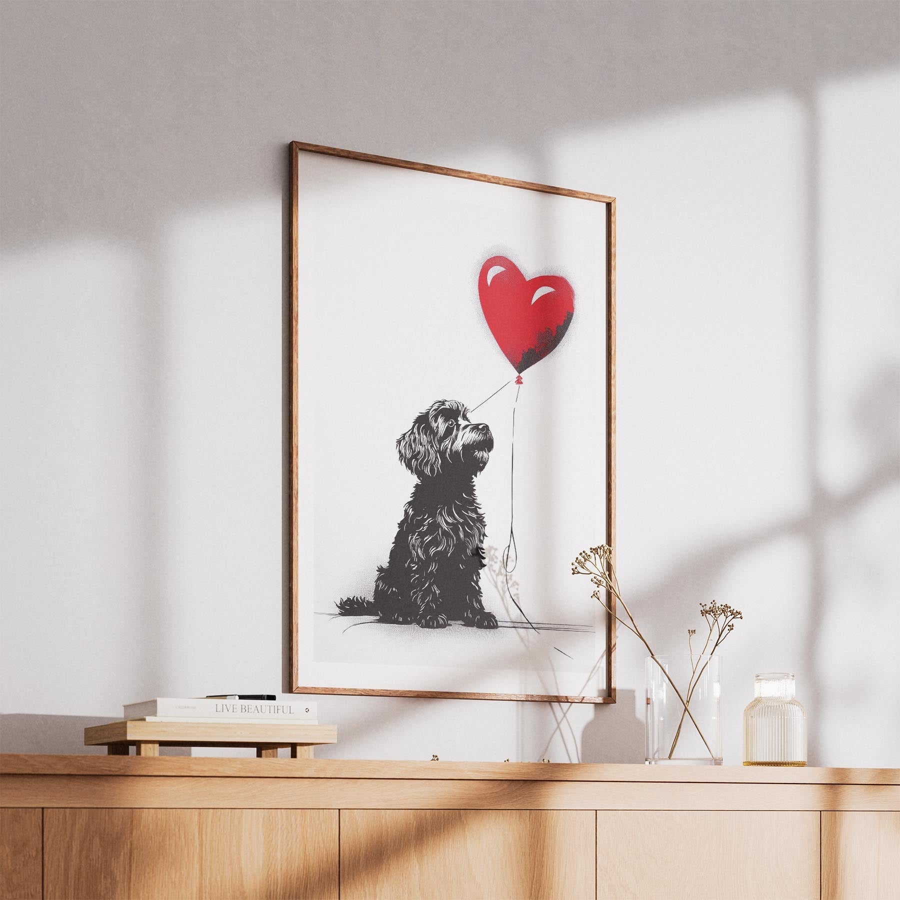 Havanese DOGSY Series inspired by the Art of Banksy image 5