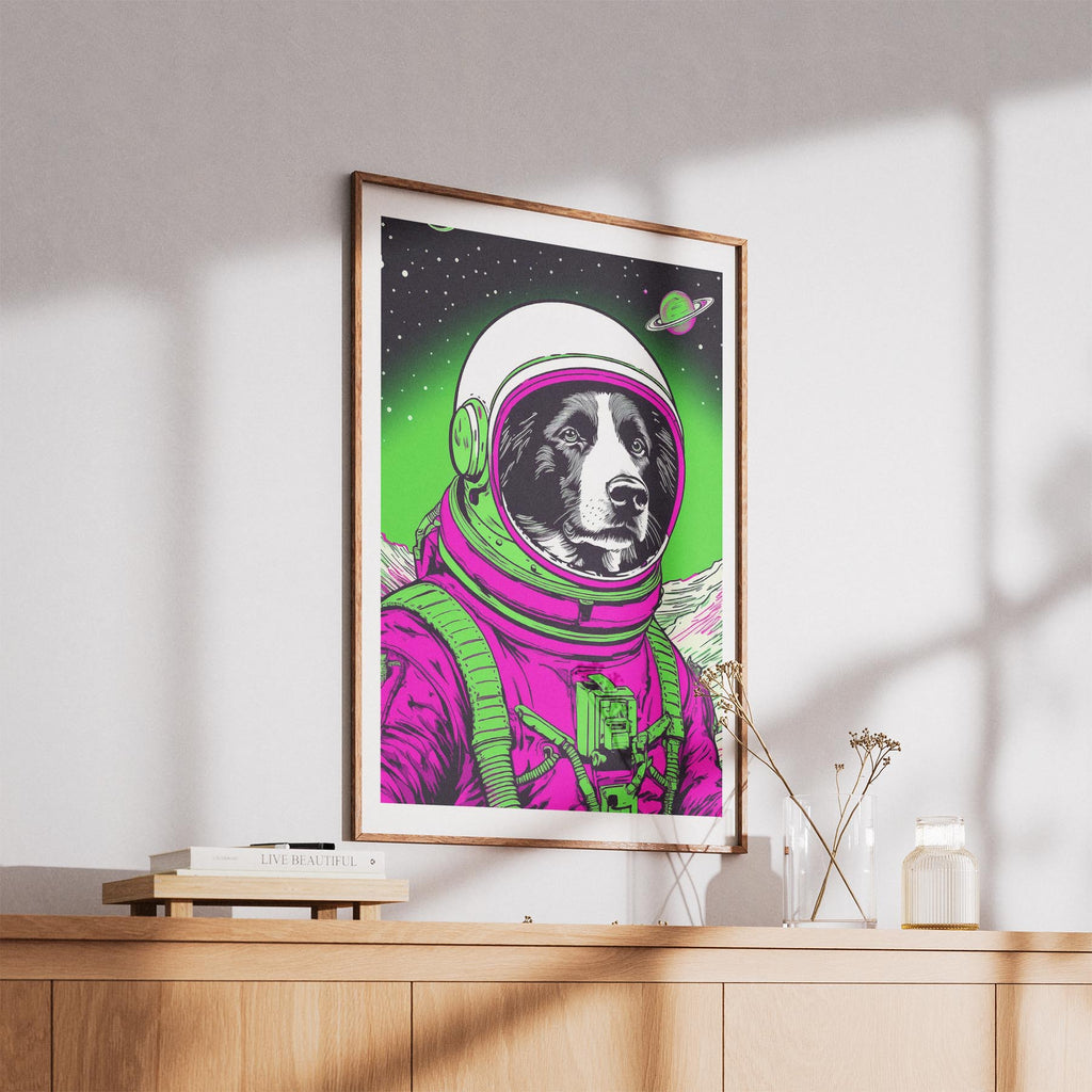 Border Collie Space Dogs Series image 5