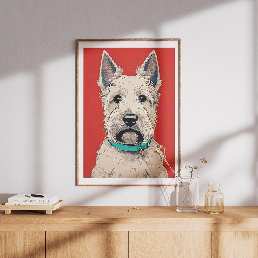 Scottish Terrier Red Dog Series image 8