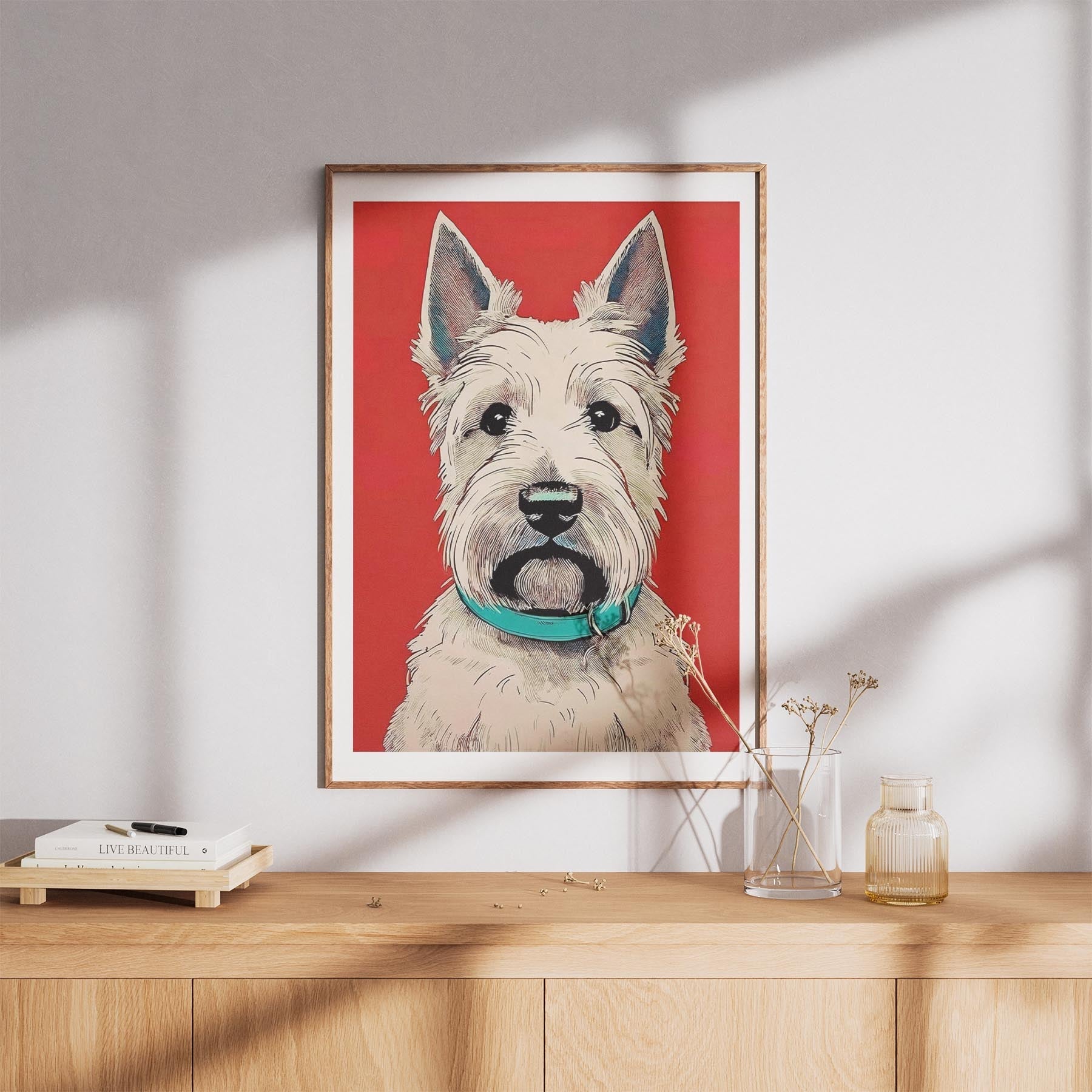 Scottish Terrier Red Dog Series image 8