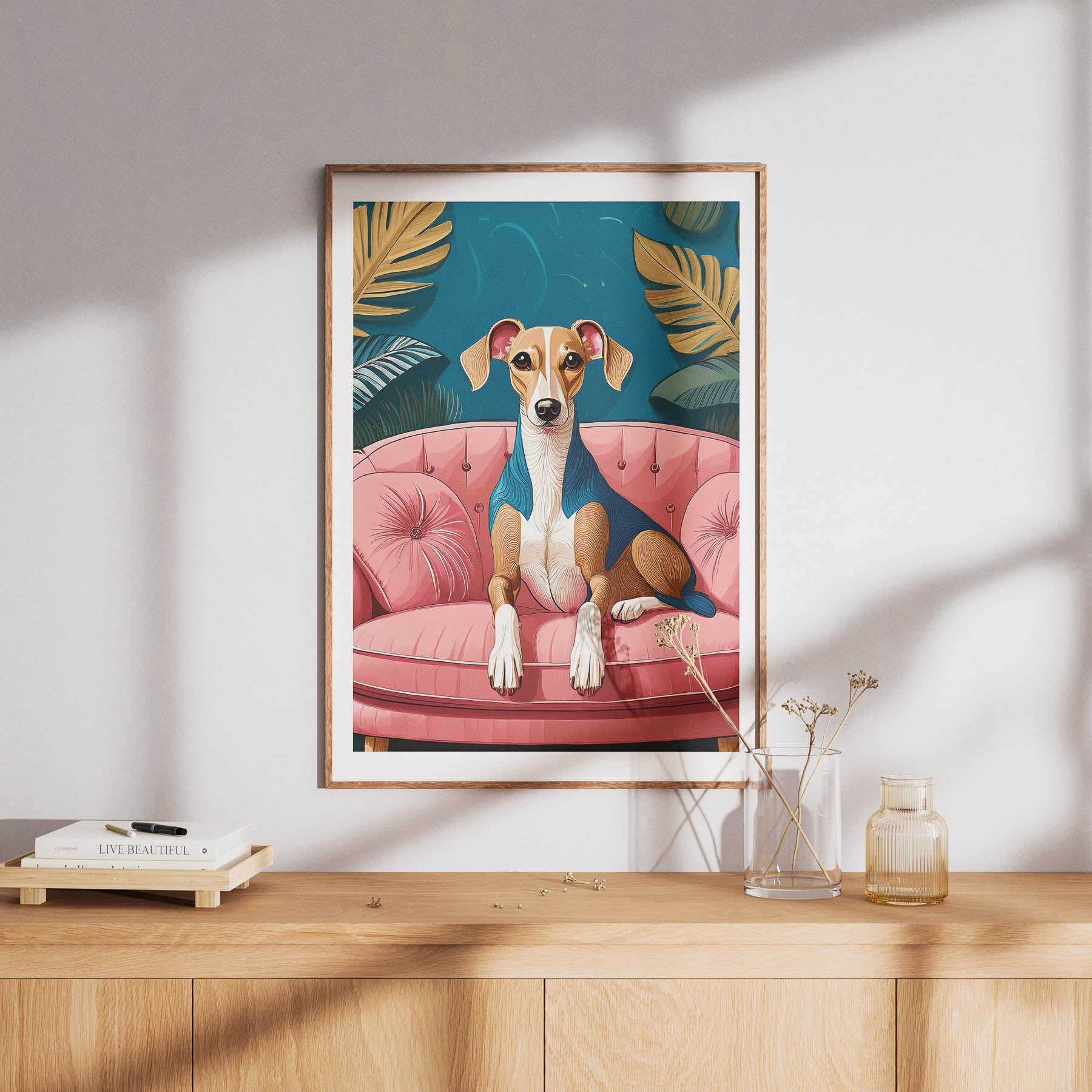 Whippet  Just Lounging Around image 8