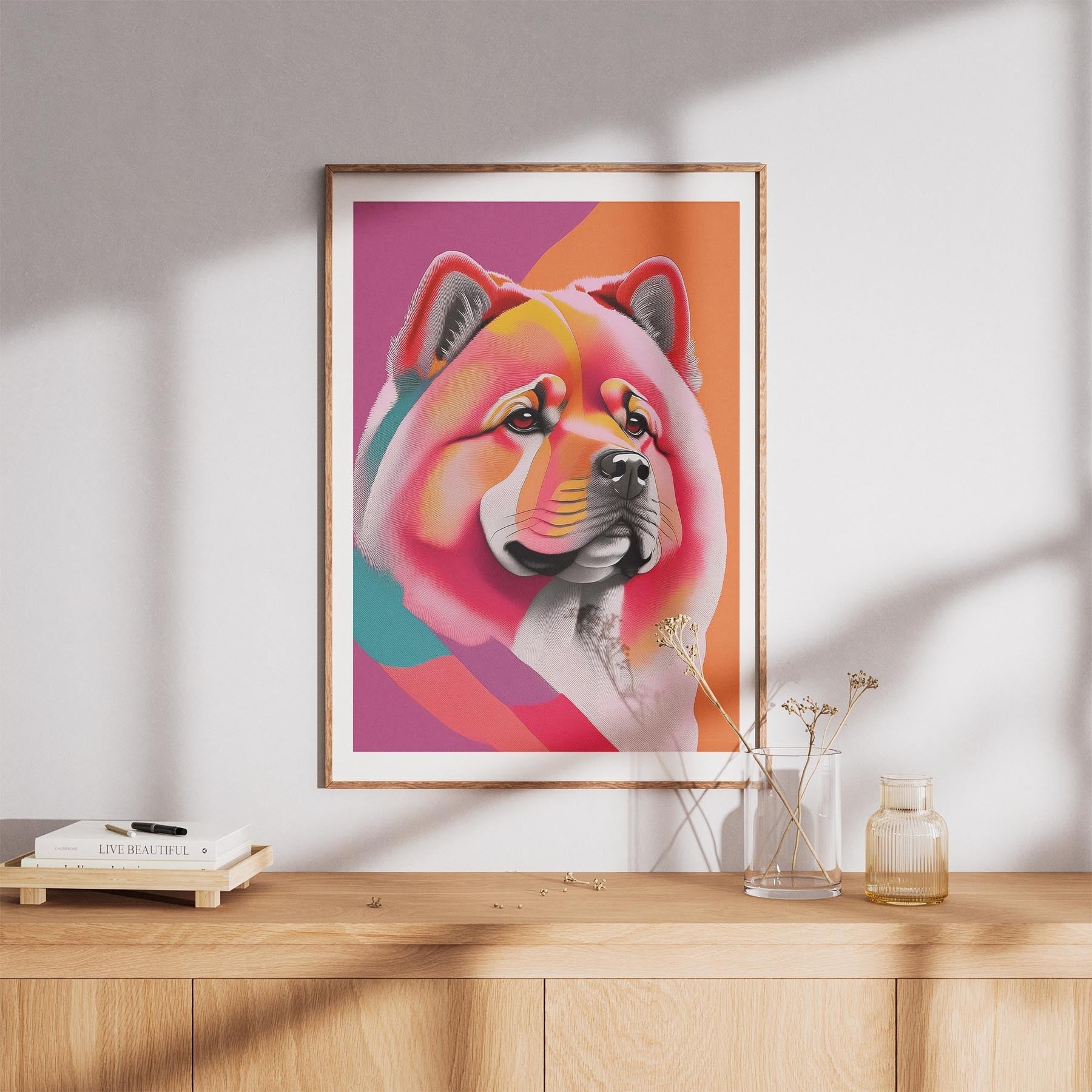 Chow Chow Modern Pop Dog Series image 8