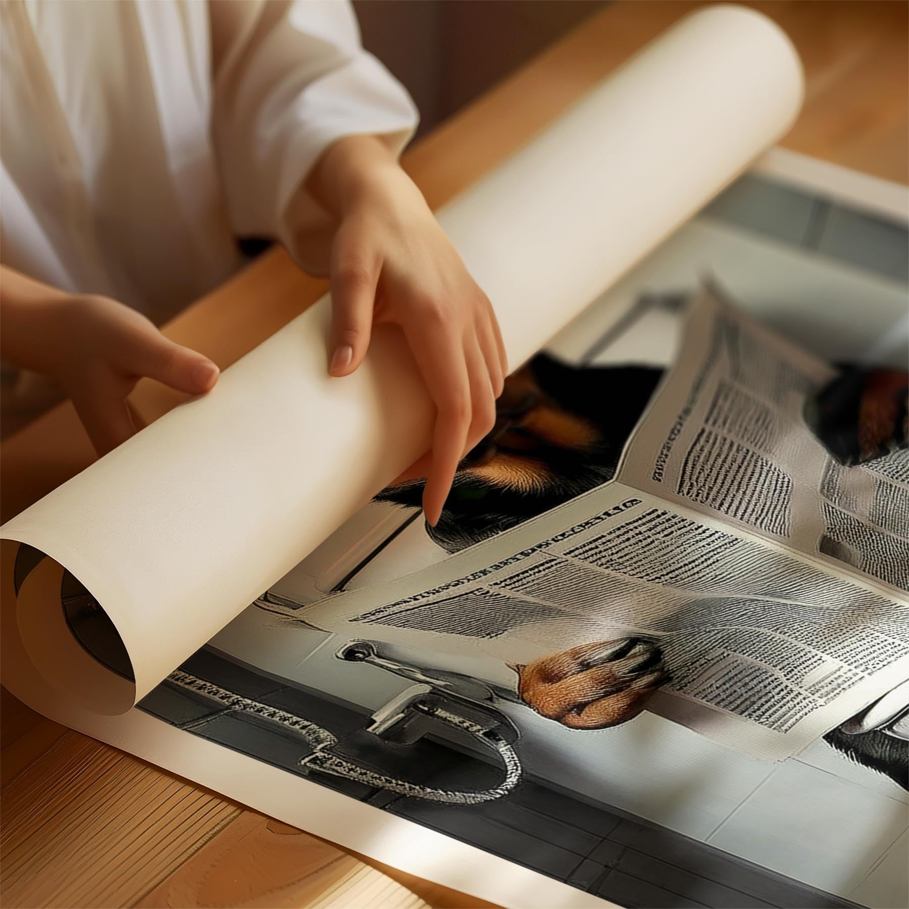 Rottweiler Toilet Humour Dog Series 2 image 1