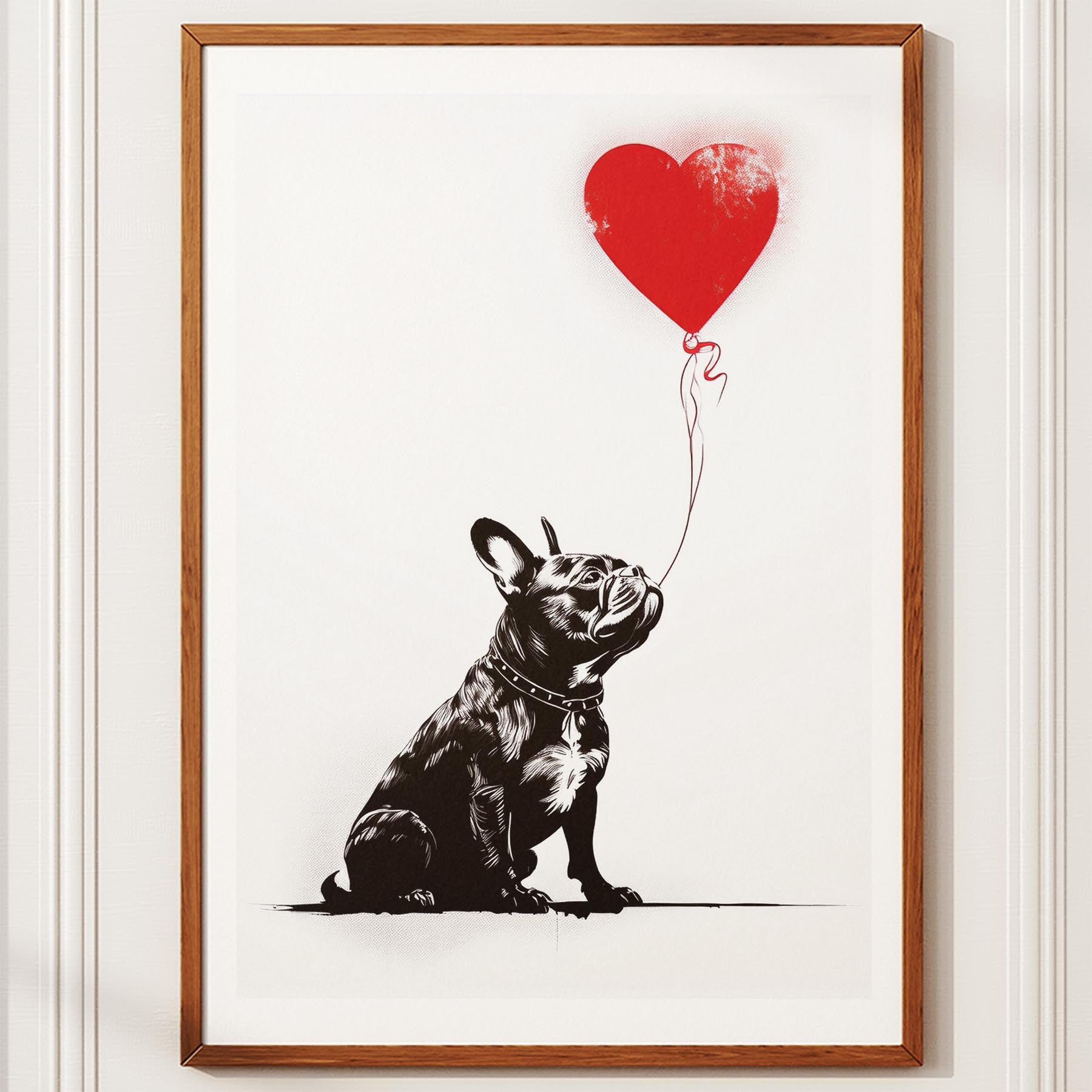 French Bulldog DOGSY Series inspired by the Art of Banksy image 10