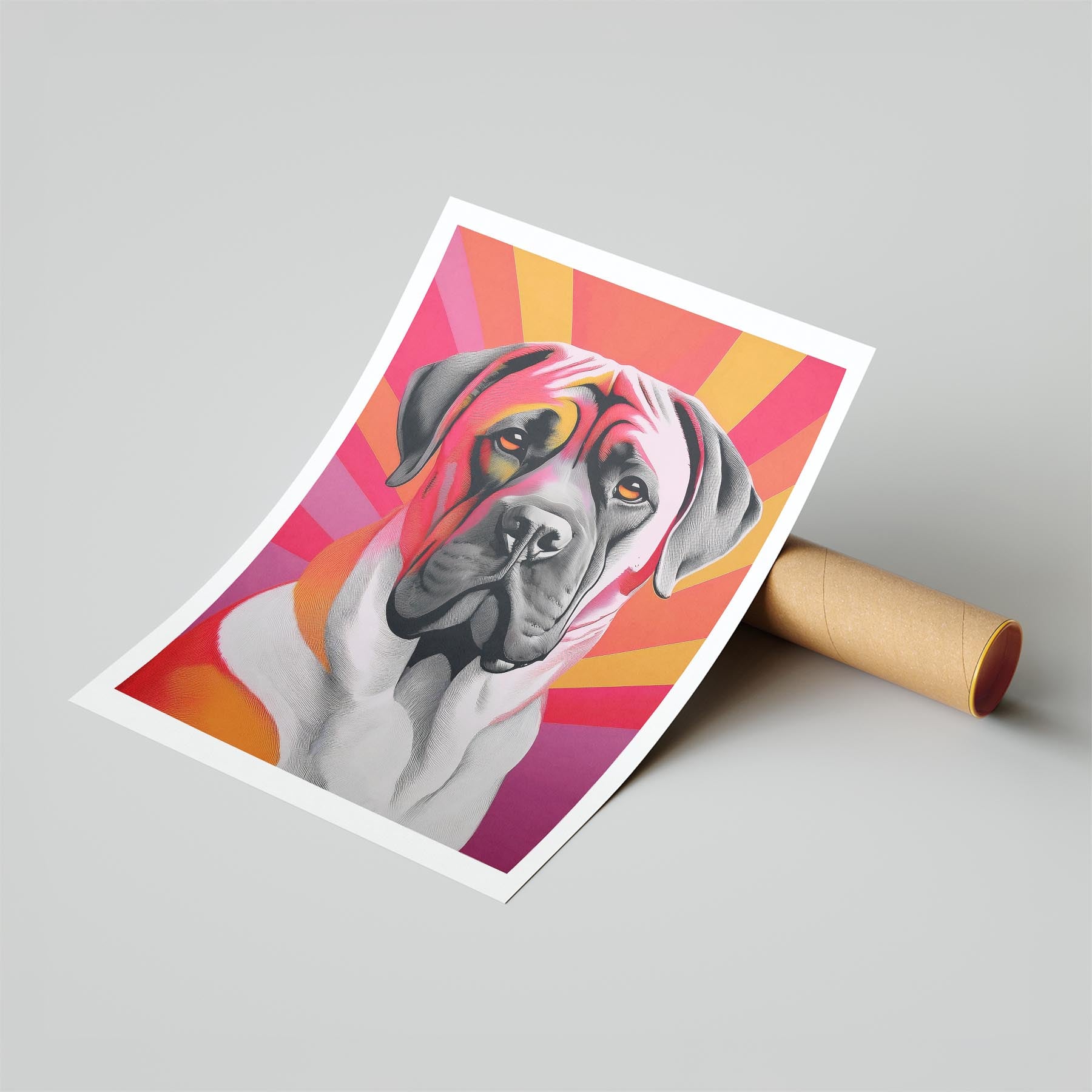 Mastiff Modern Pop Dog Series image 6