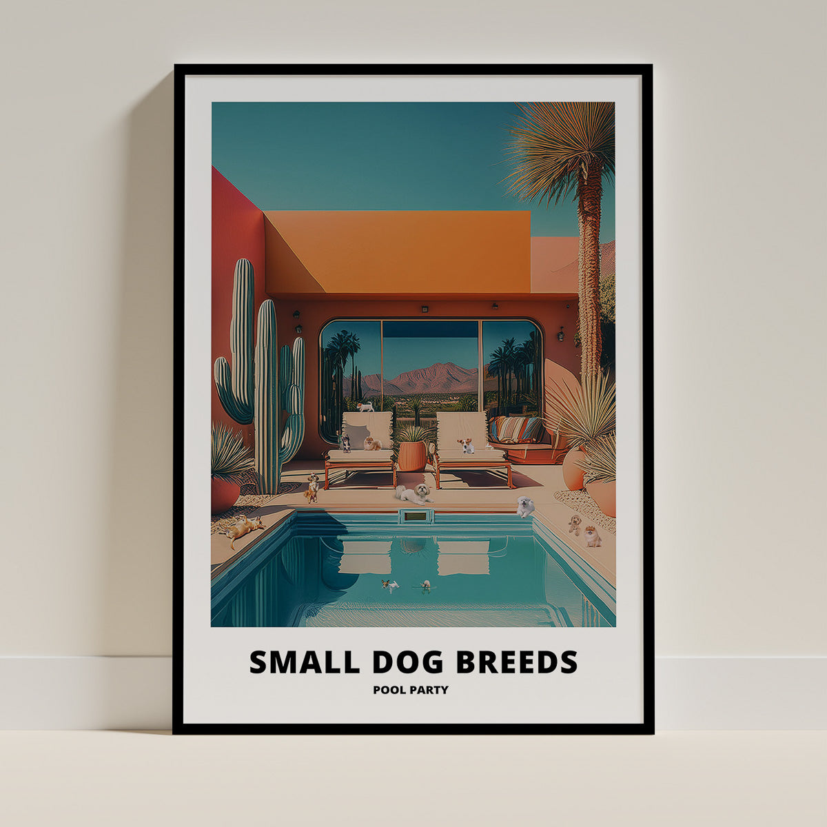Small Dog Breeds Pool Party image 0