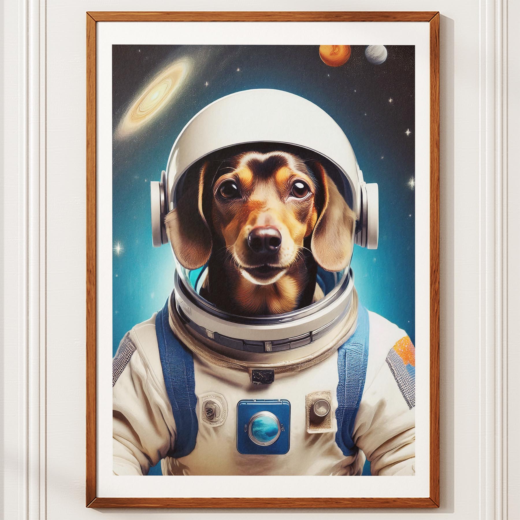 Dachshund Astronaut Dog Series image 10