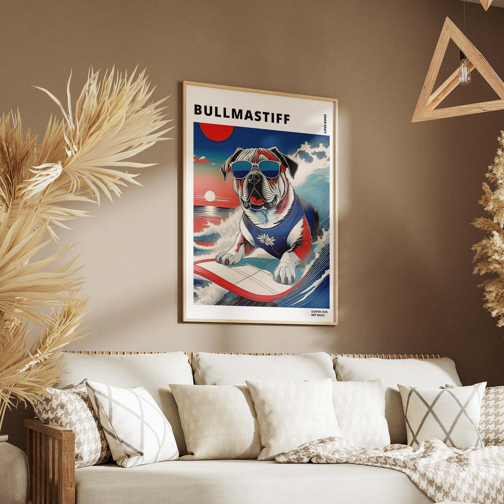 Bullmastiff Hokosai Surfer Dogs 1 image 5
