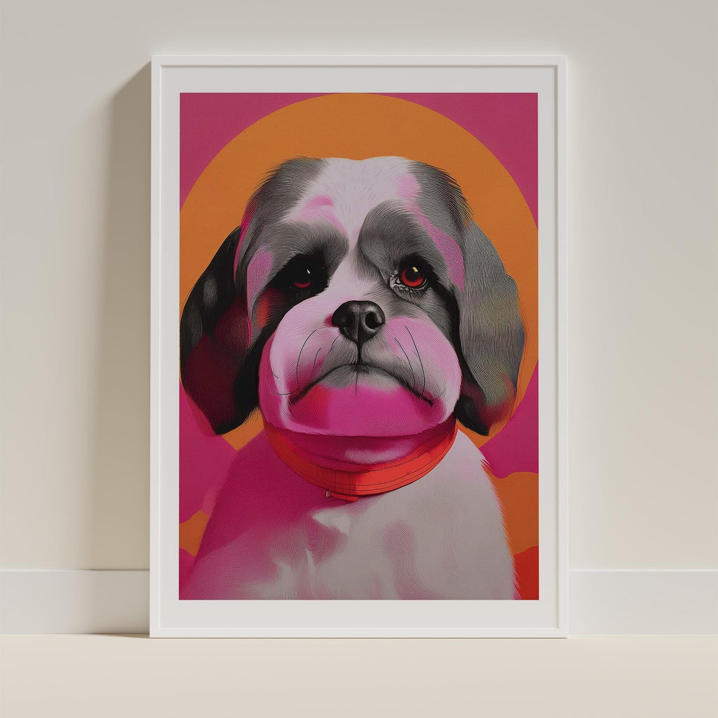 Shih Tzu Modern Pop Dog Series image 9