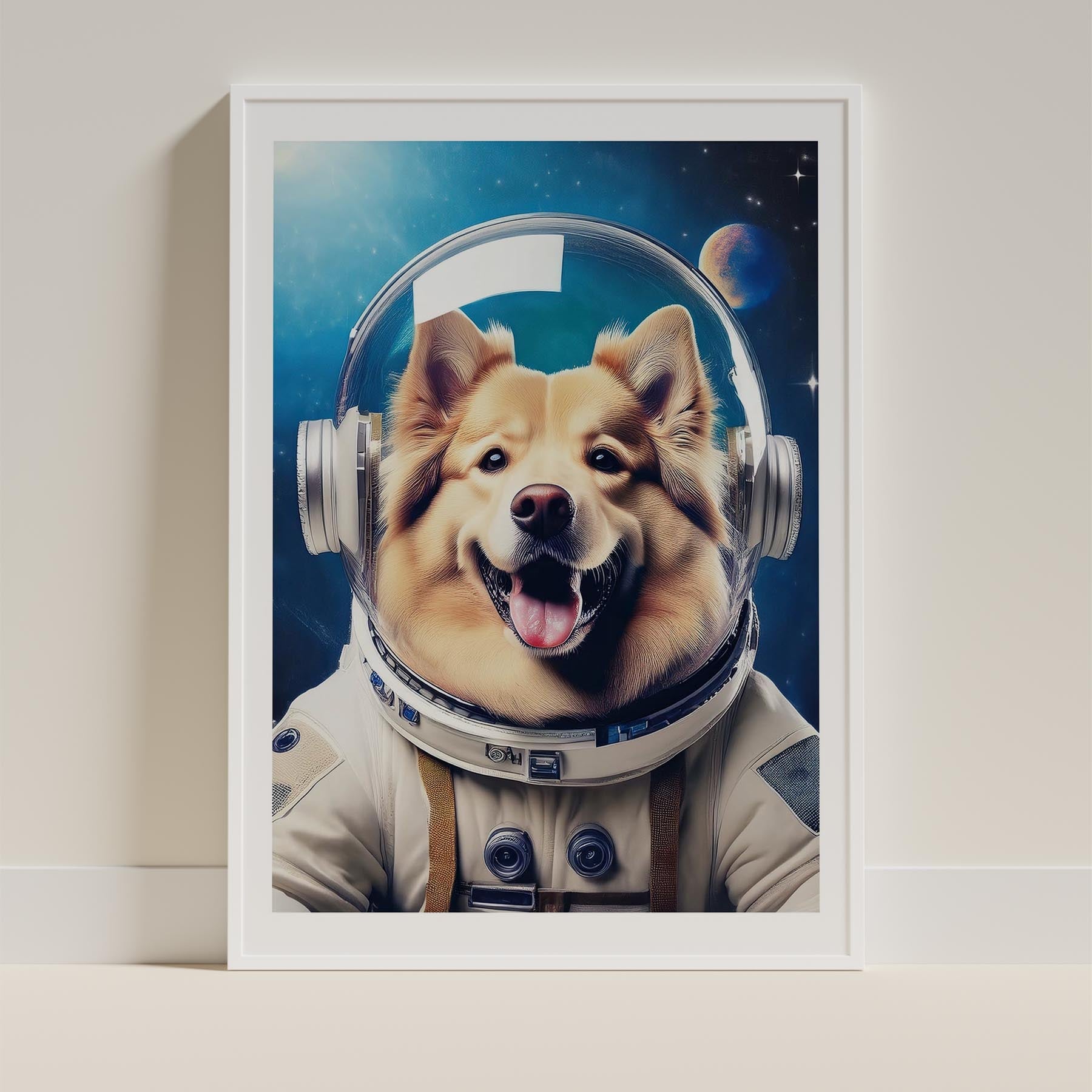 Samoyed Astronaut Dog Series image 9