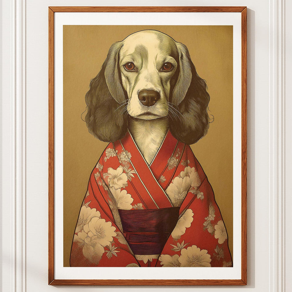 Cocker Spaniel Japanse Kimono Dog Series image 10
