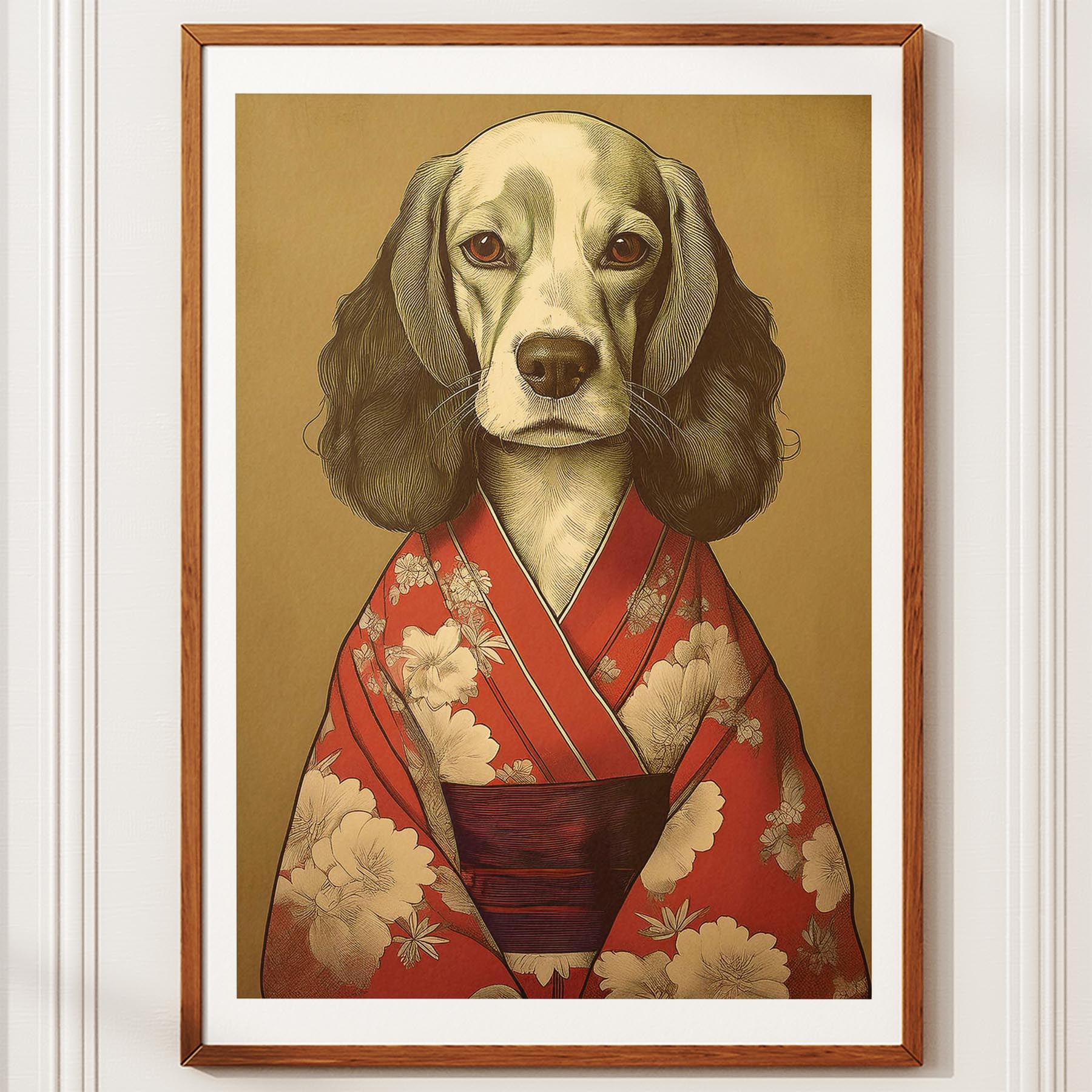 Cocker Spaniel Japanse Kimono Dog Series image 10