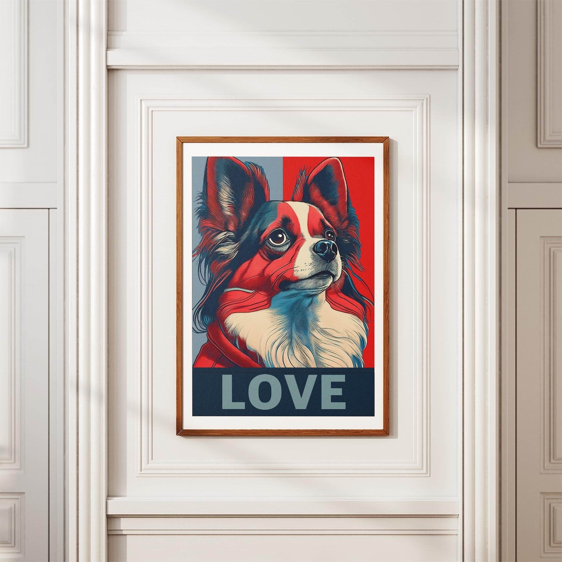 Papillon LOVE Series Inspired by the Obama Poster image 3