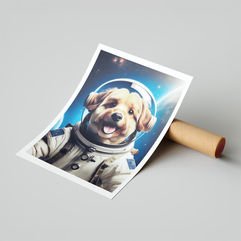 Coton de Tulear Astronaut Dog Series image 6