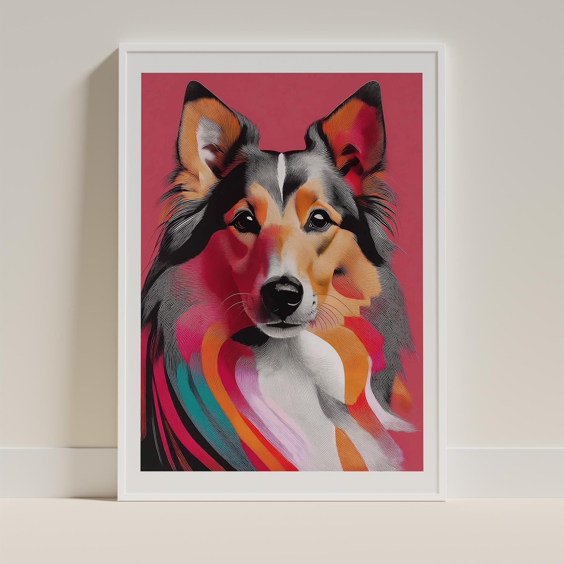 Shetland Sheepdog Modern Pop Dog Series image 9