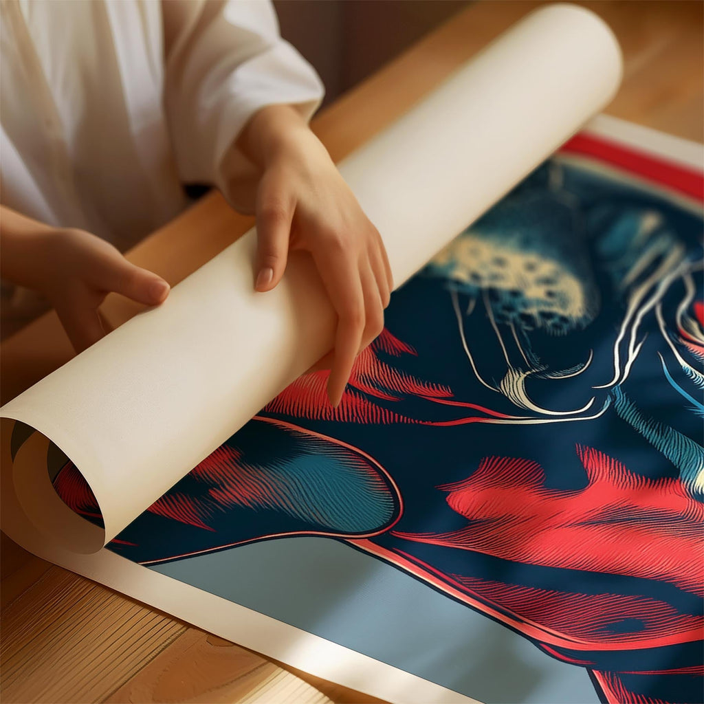 Rhoedesian Ridgeback LOVE Series Inspired by the Obama Poster image 1