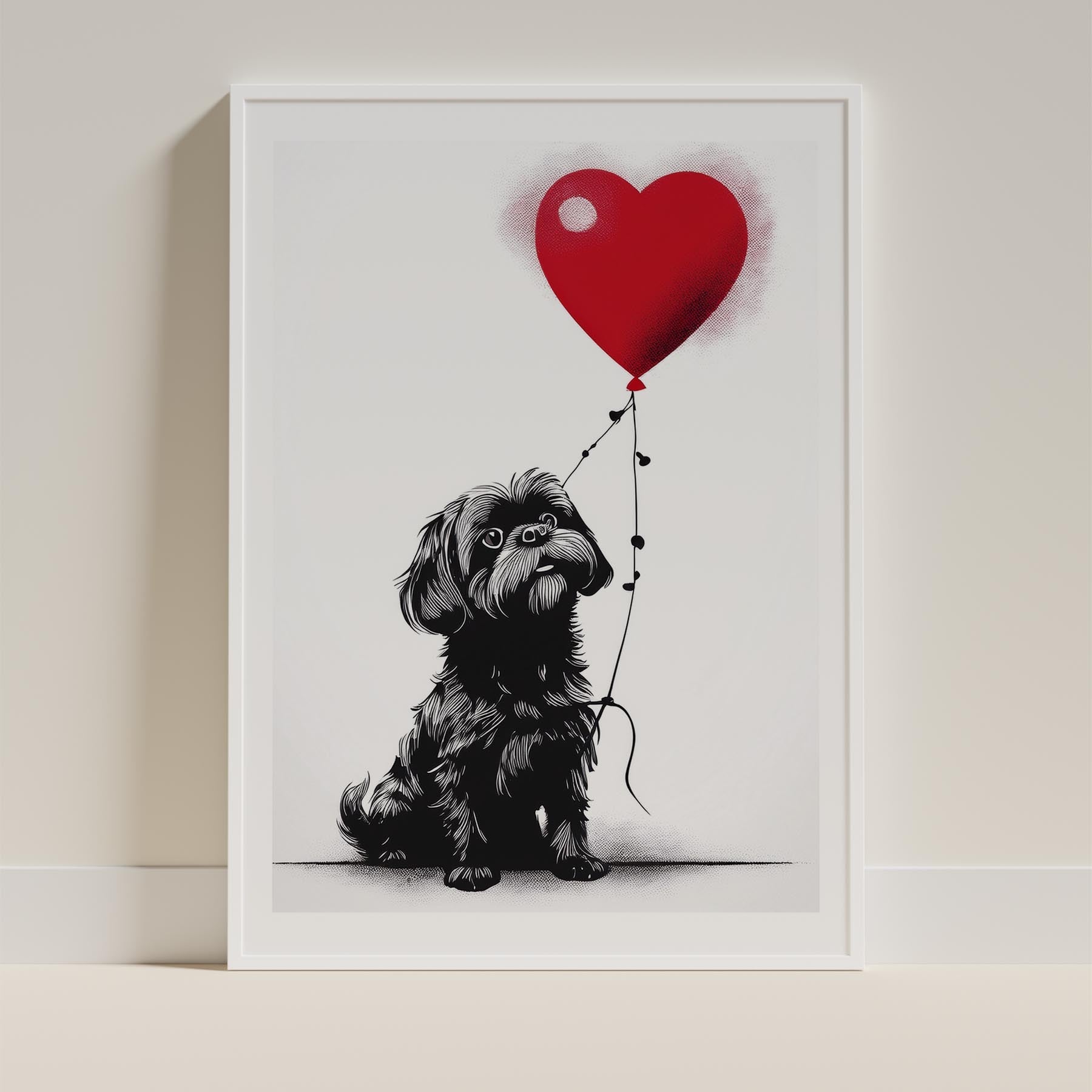 Shih Tzu DOGSY Series inspired by the Art of Banksy image 9