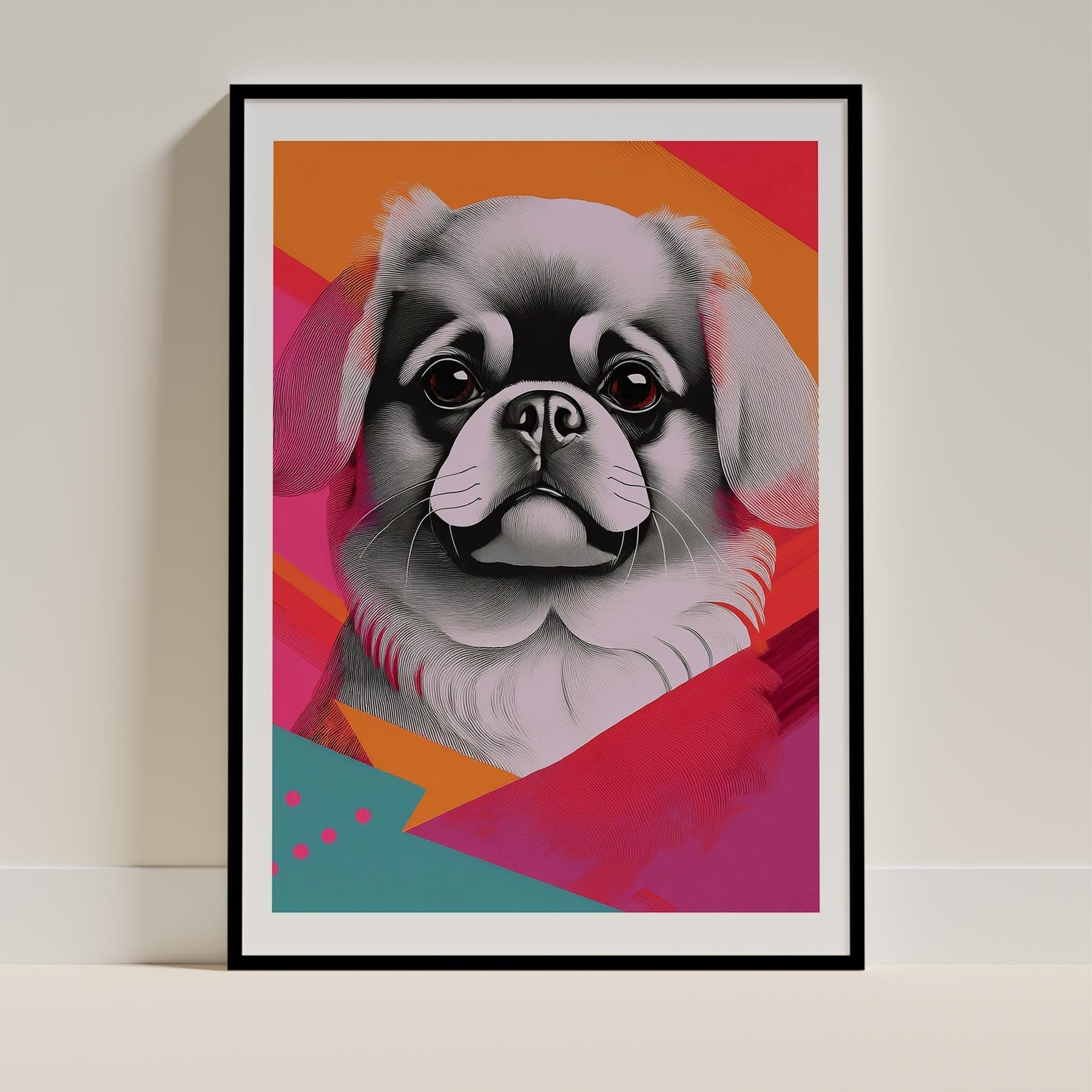 Pekingese Modern Pop Dog Series image 0