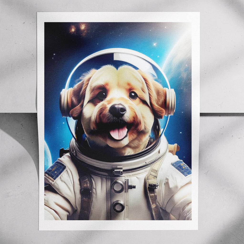 Coton de Tulear Astronaut Dog Series image 7