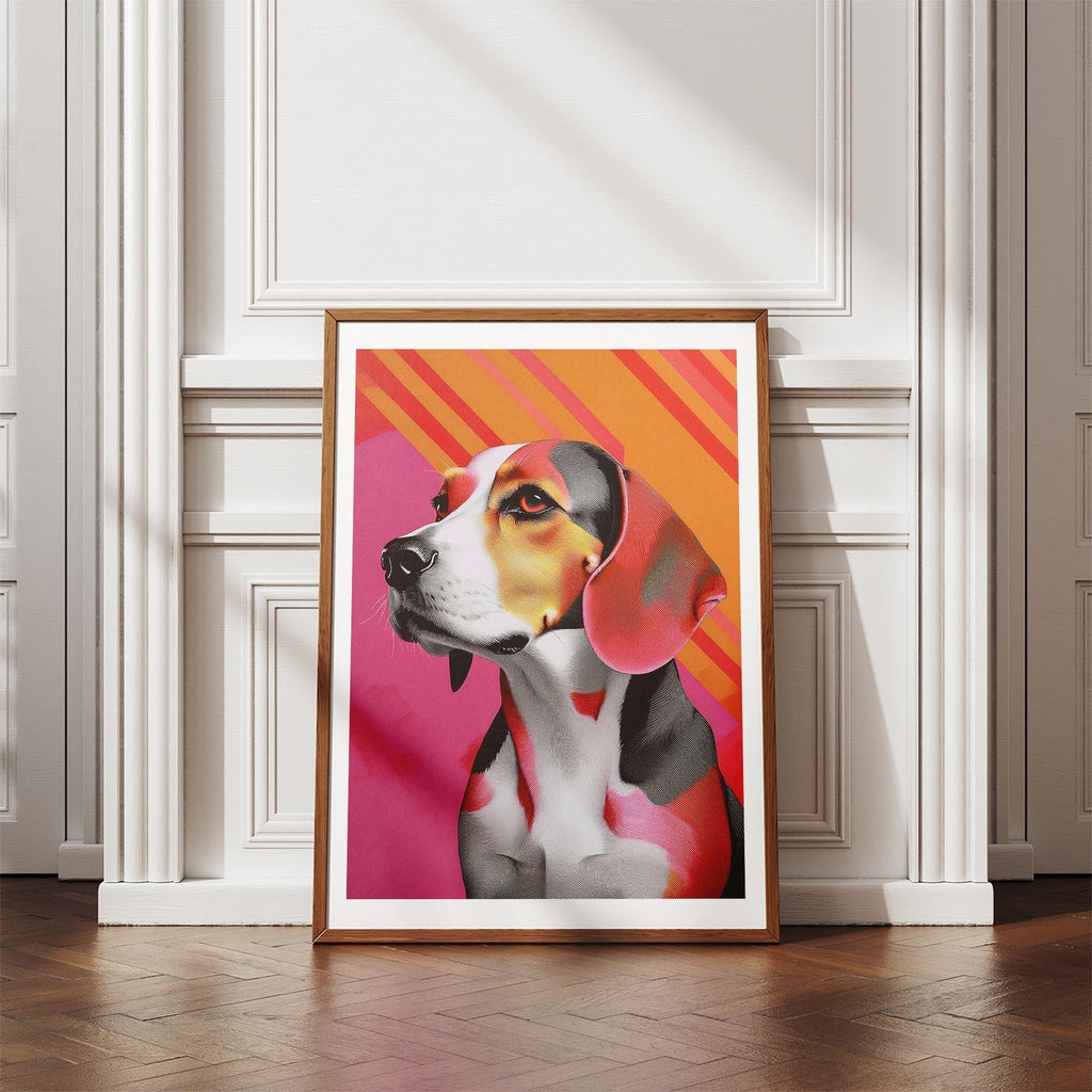 Beagle Modern Pop Dog Series image 4