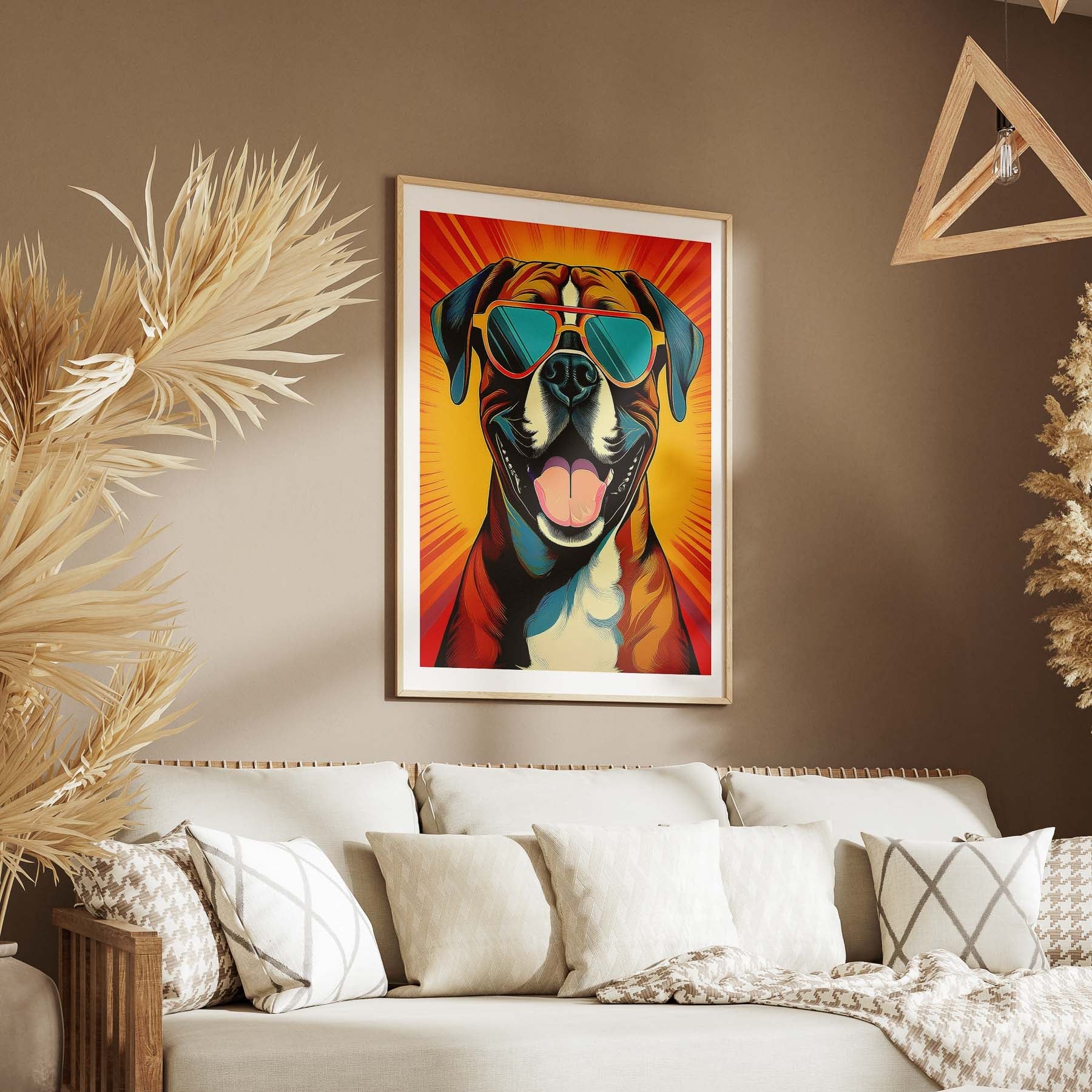 Boxer In Colourful Sunnies 2 image 5