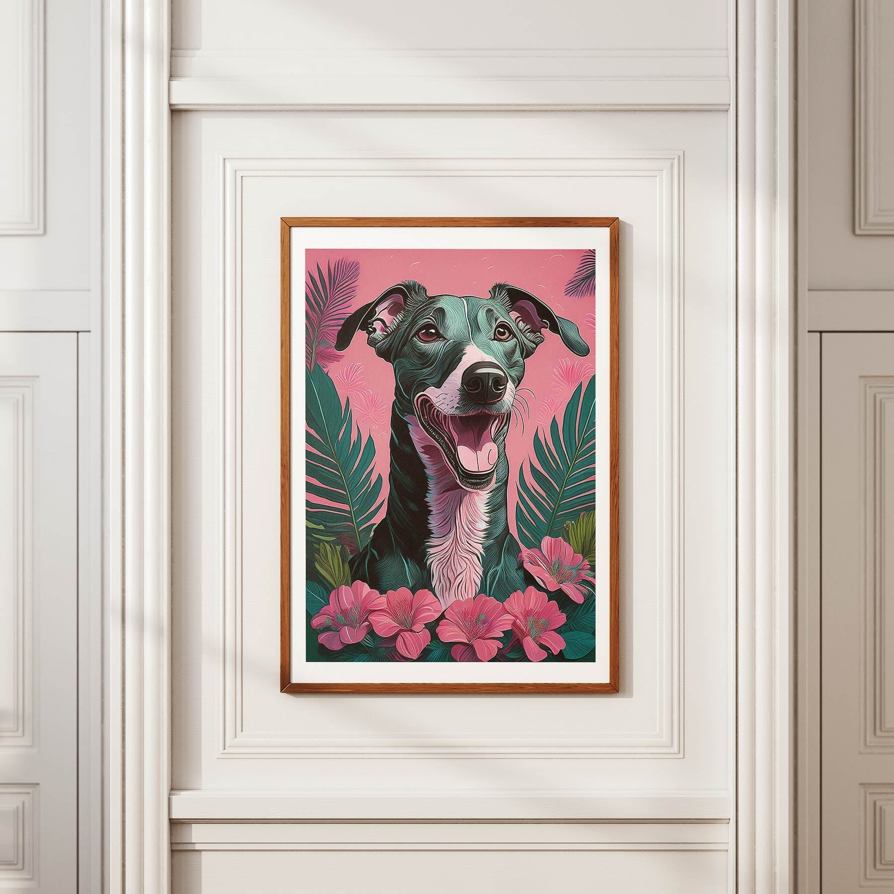 Greyhound Flowery Dog image 3