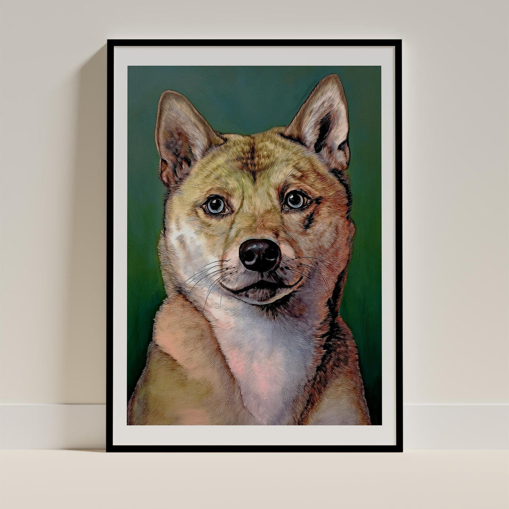 Shiba Green Painted Series image 0