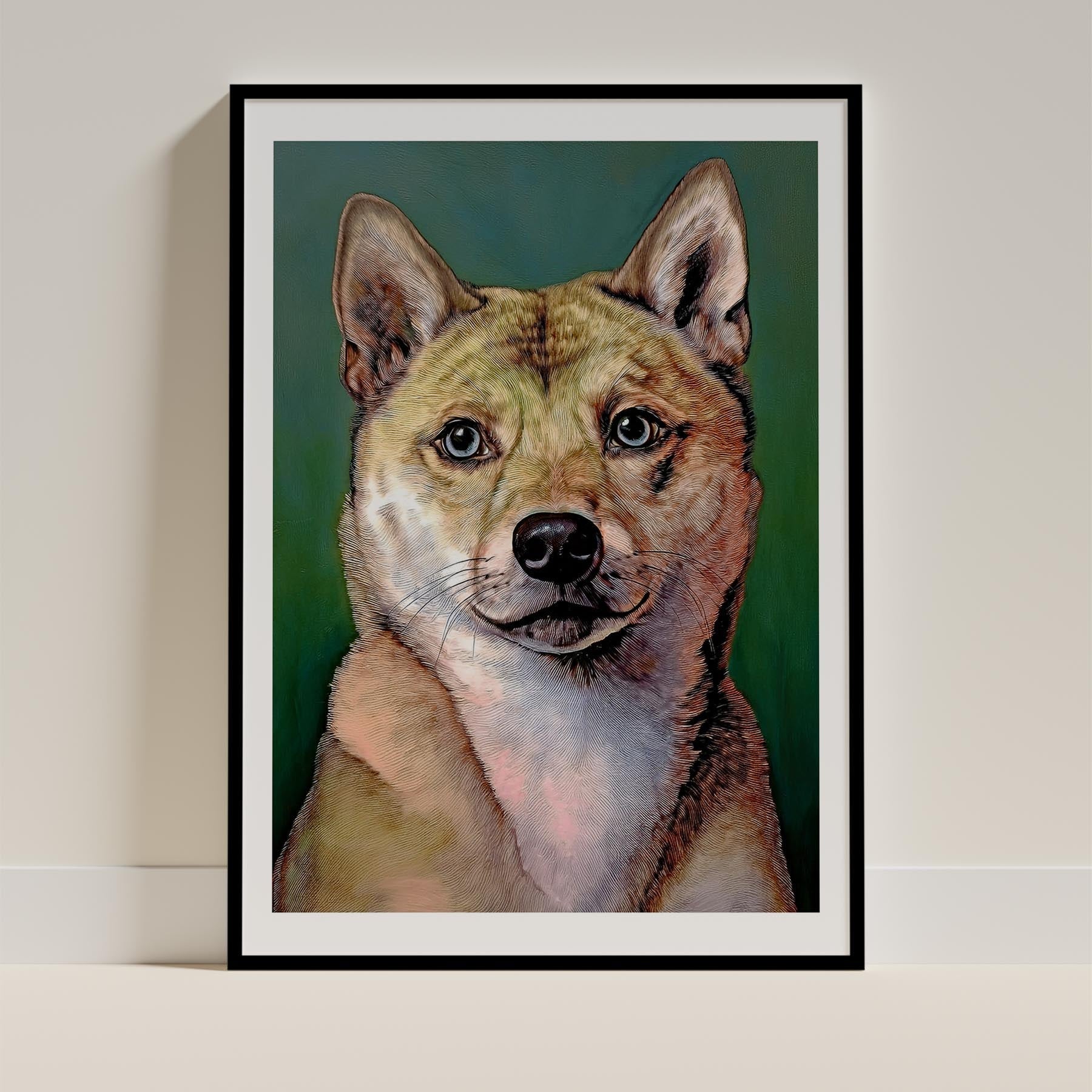 Shiba Green Painted Series image 0