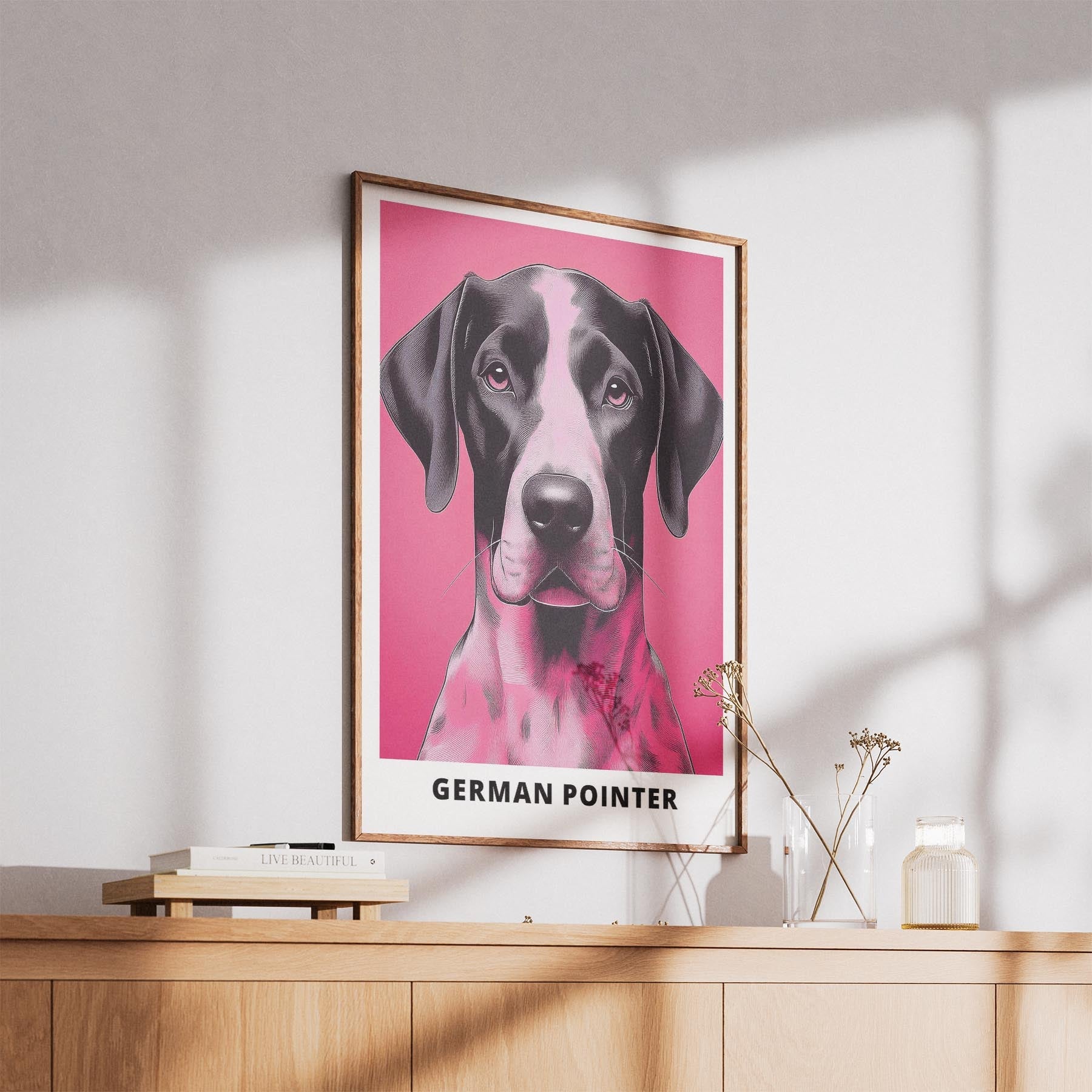 German Pointer Pink and Black Dog Series 1 image 5