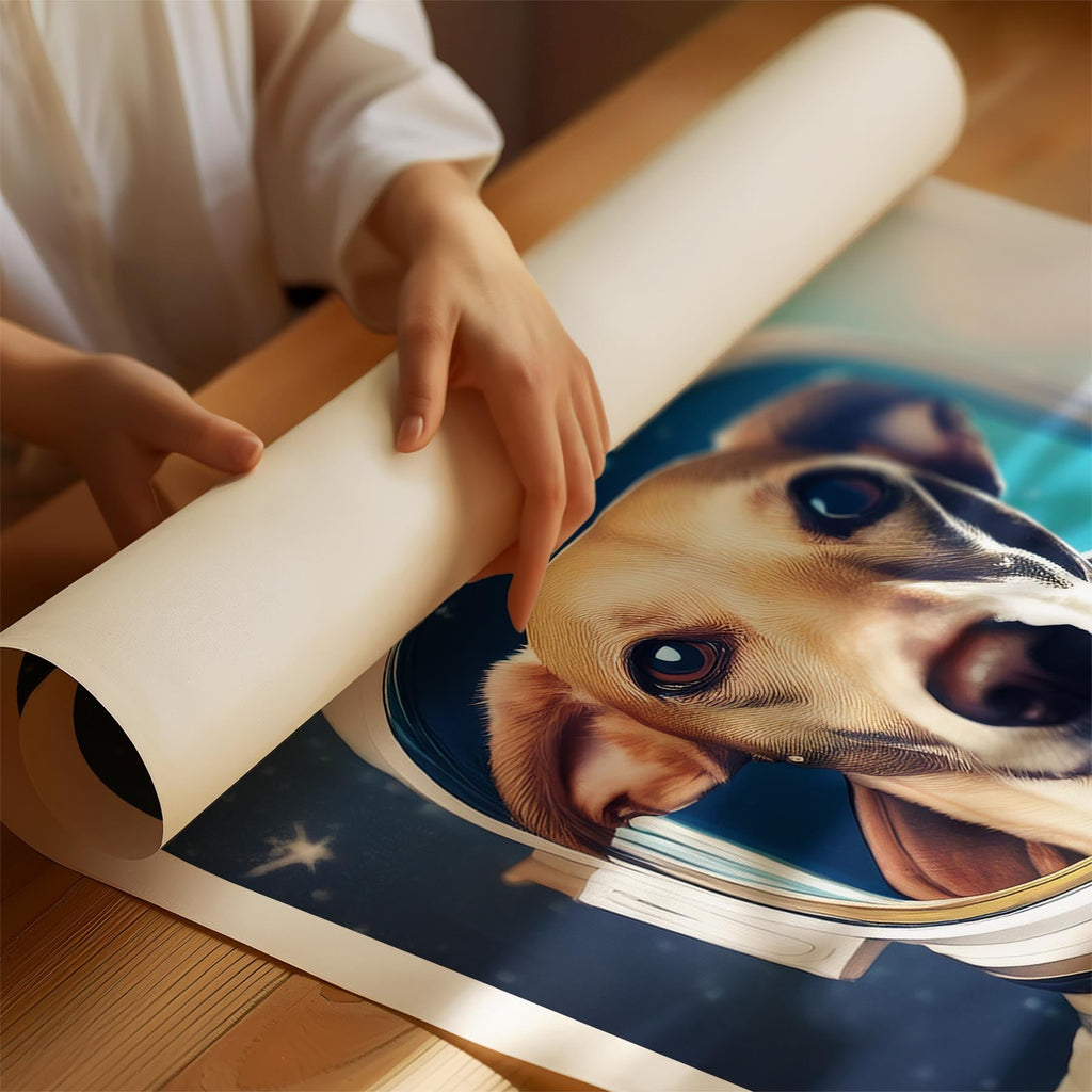 Whippet Astronaut Dog Series image 1