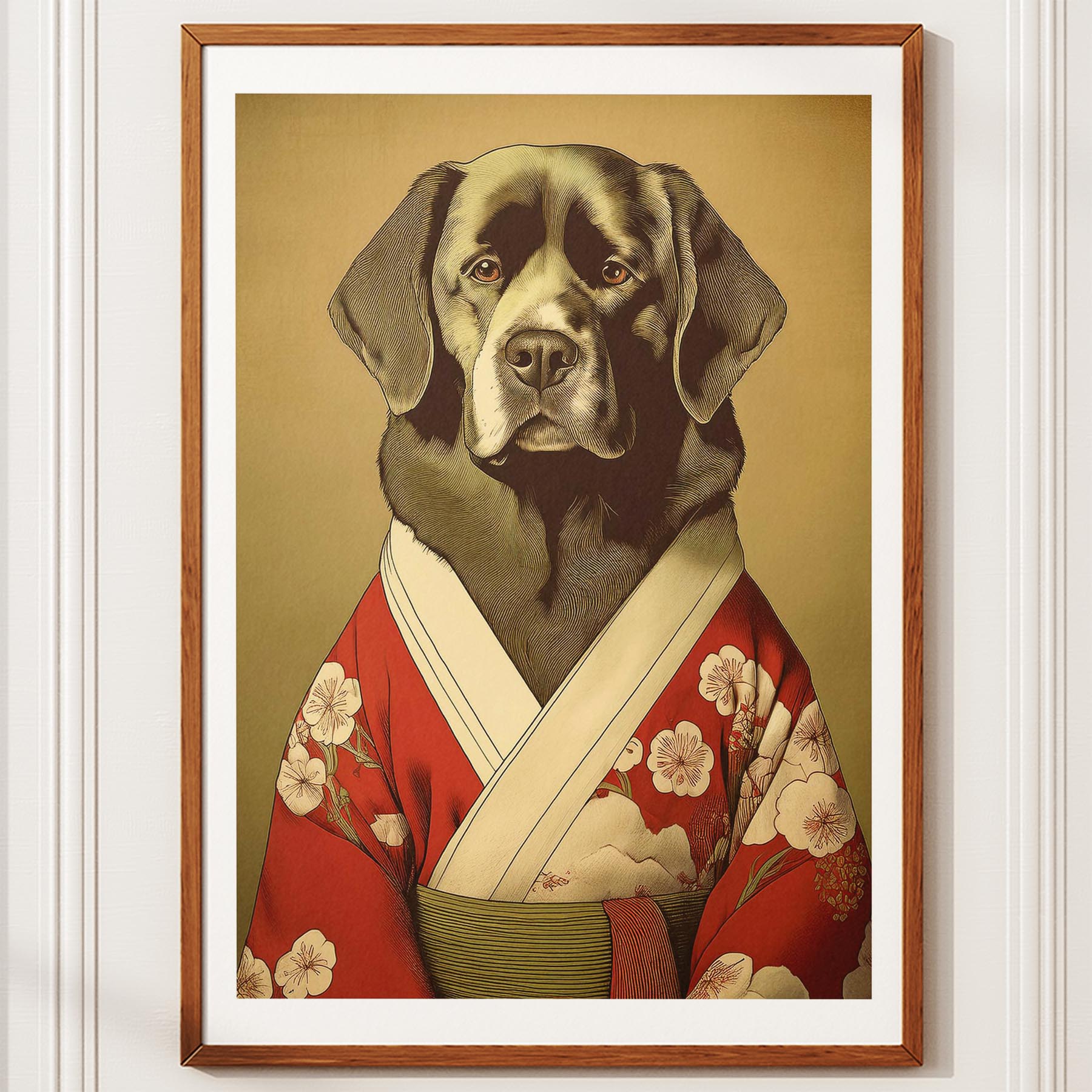 Newfoundland Japanse Kimono Dog Series image 10