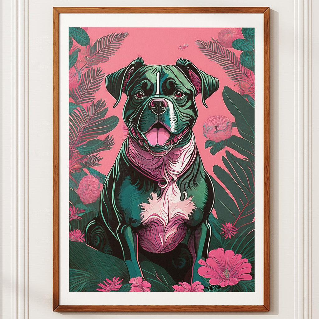 Boxer Flowery Dog image 10
