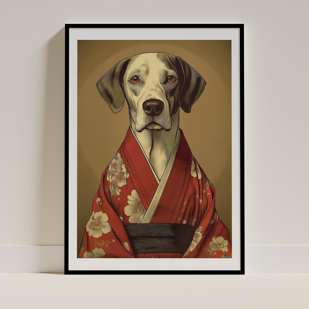 English Pointer Japanse Kimono Dog Series image 0