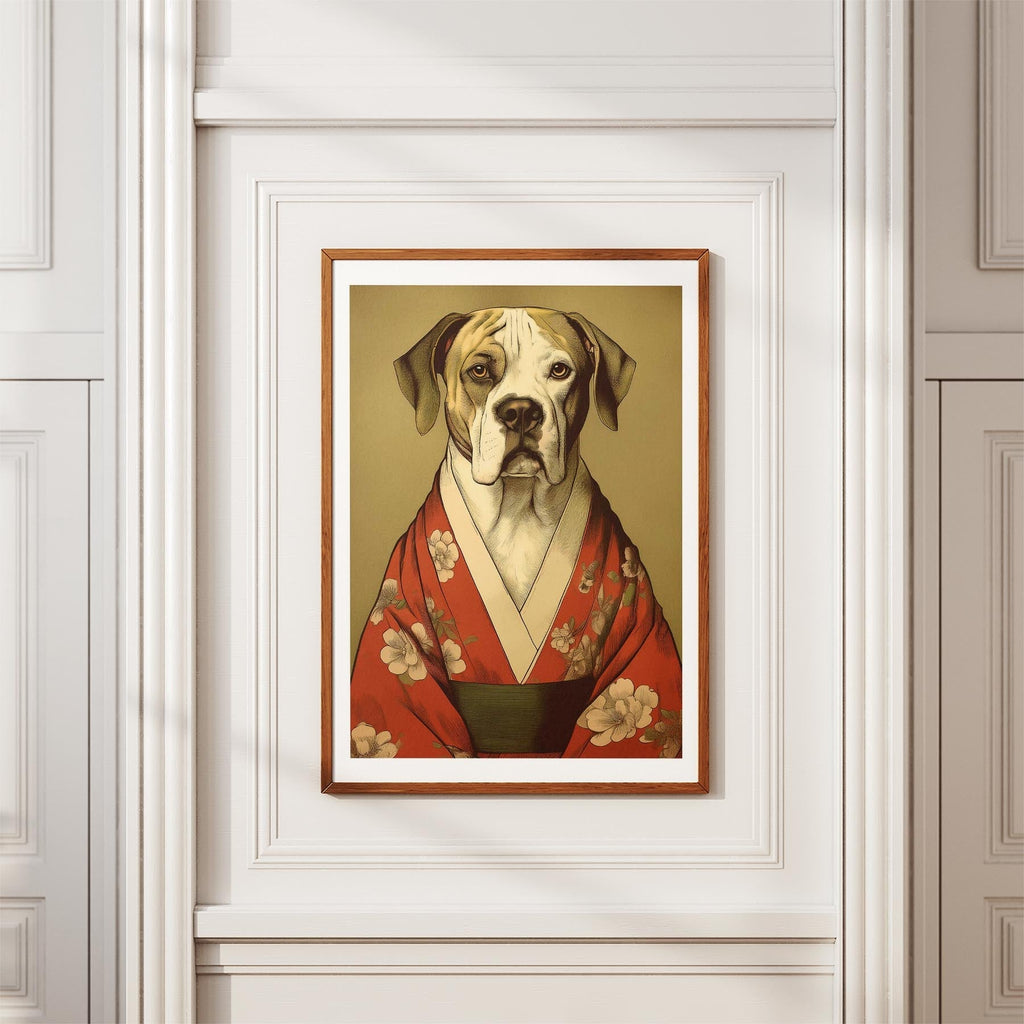 Dogue de Bordeaux Japanse Kimono Dog Series image 3