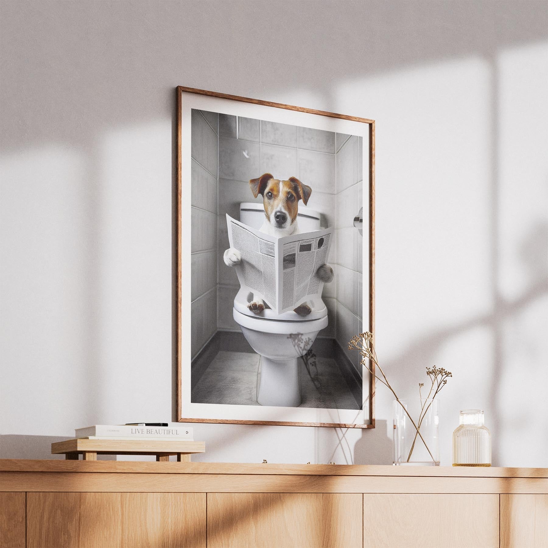 Jack Russell Toilet Humour Dog Series image 5