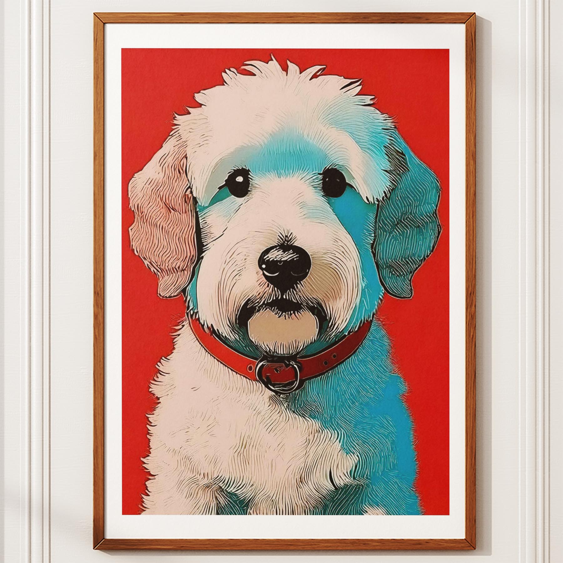 Groodle Red Dog Series image 10