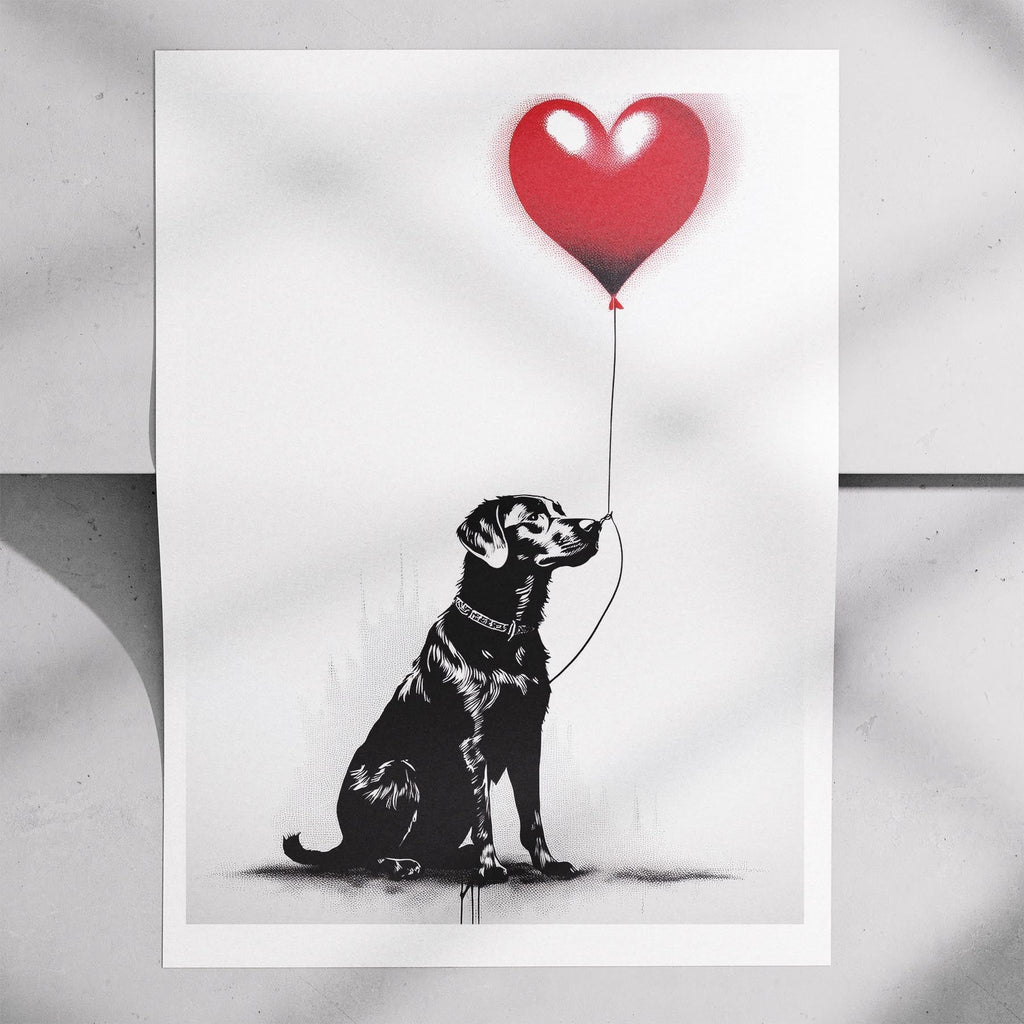 Labrador Retriever DOGSY Series inspired by the Art of Banksy image 7