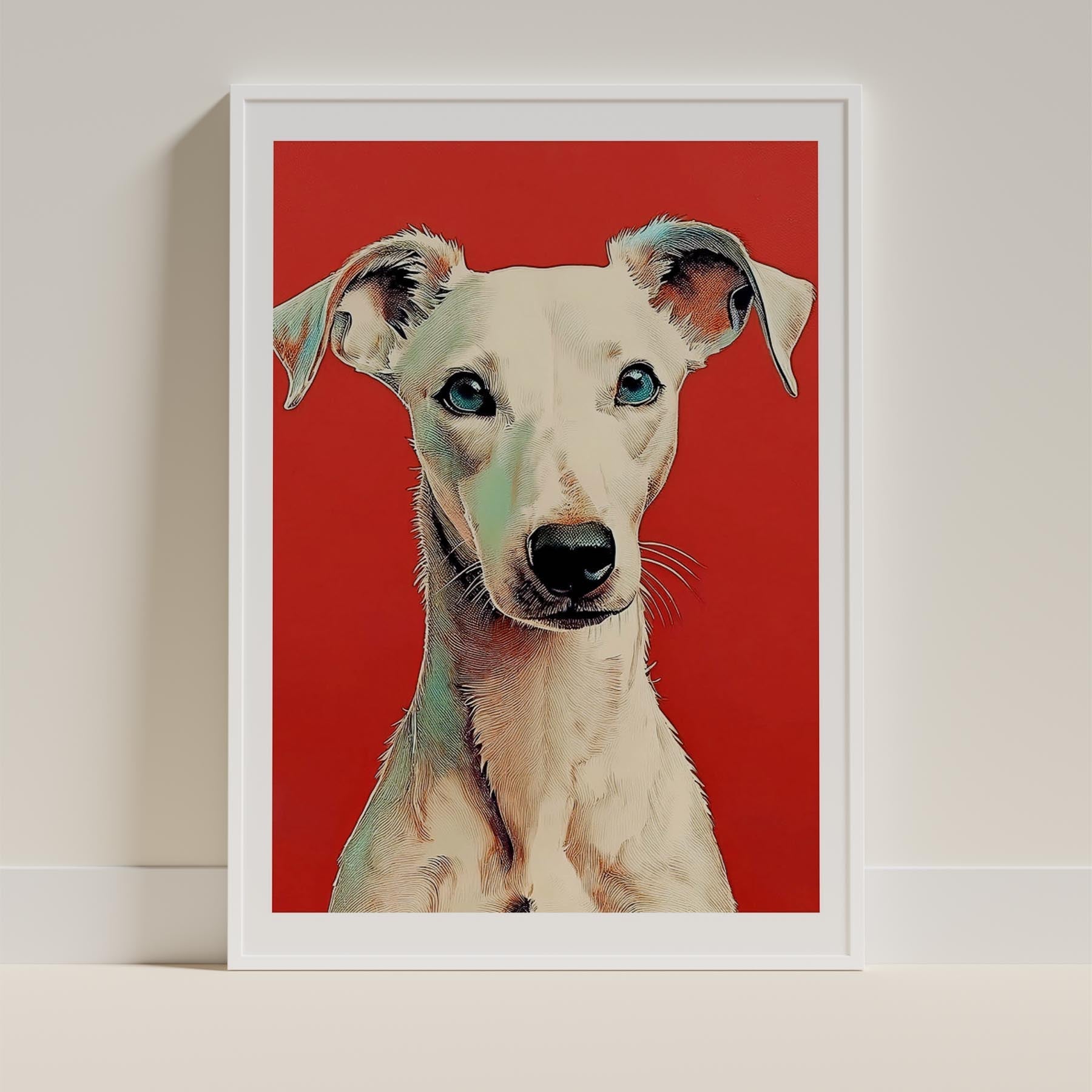 Whippet Red Dog Series image 9
