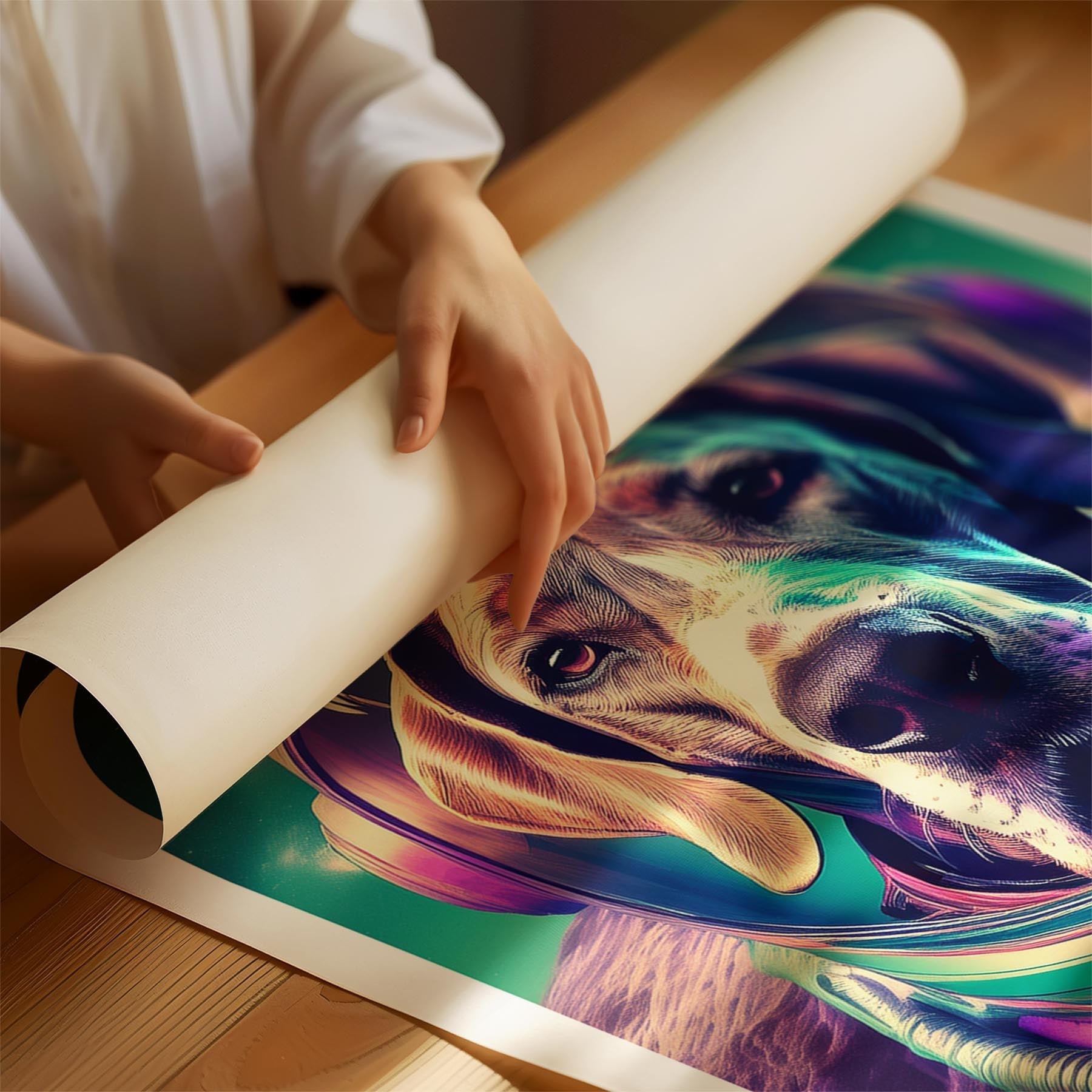 Great Dane Space Dogs Series image 1