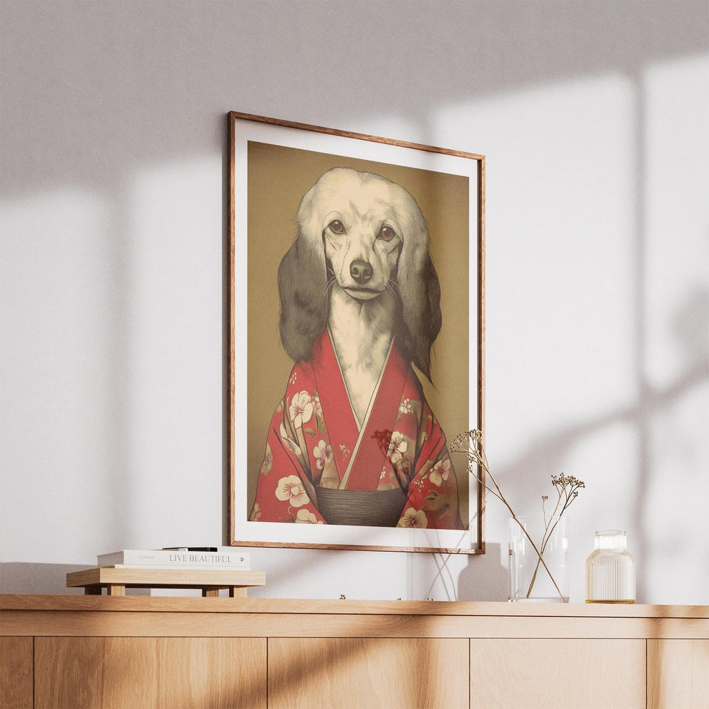Afghan Japanse Kimono Dog Series image 5