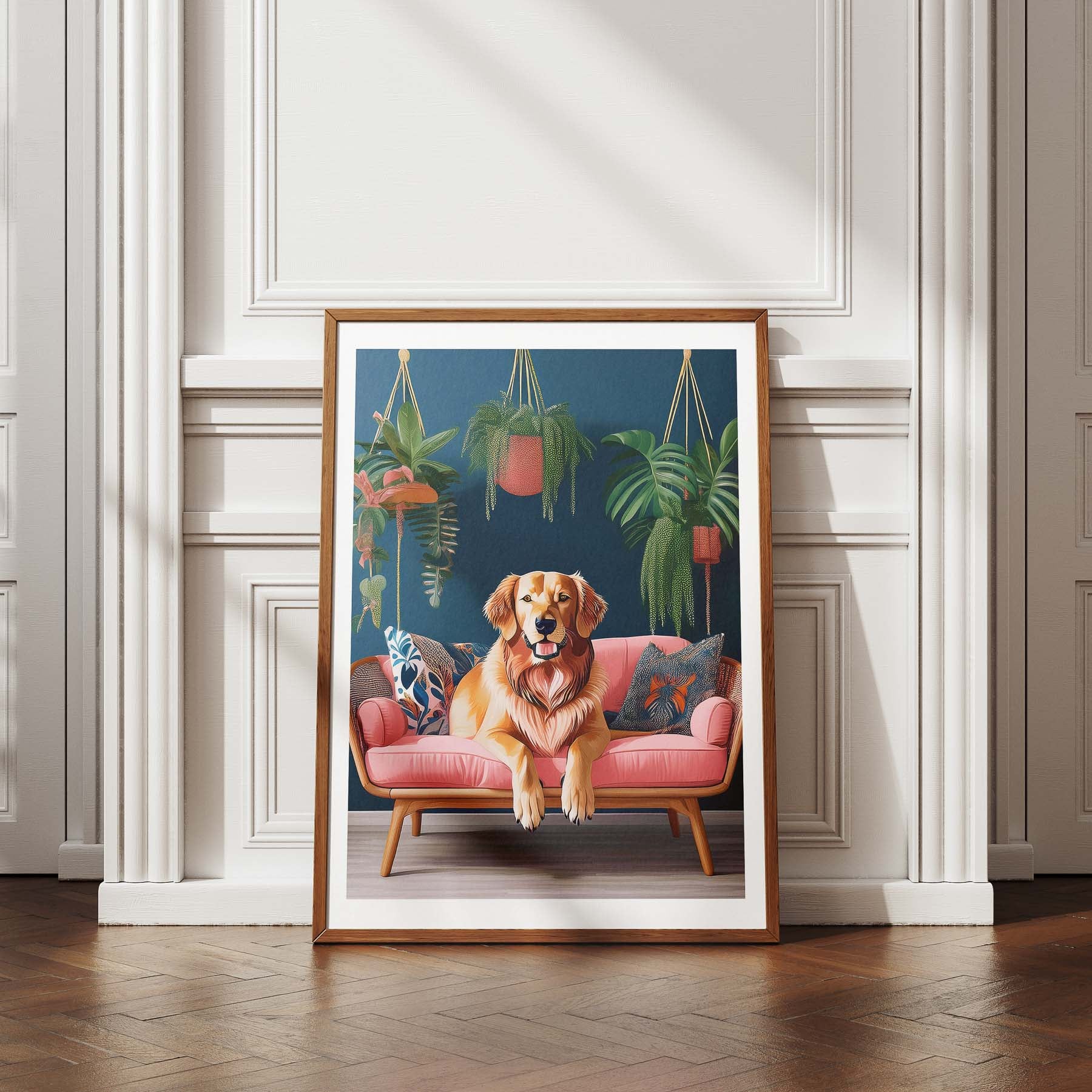 Golden Retriever  Just Lounging Around 2 image 4